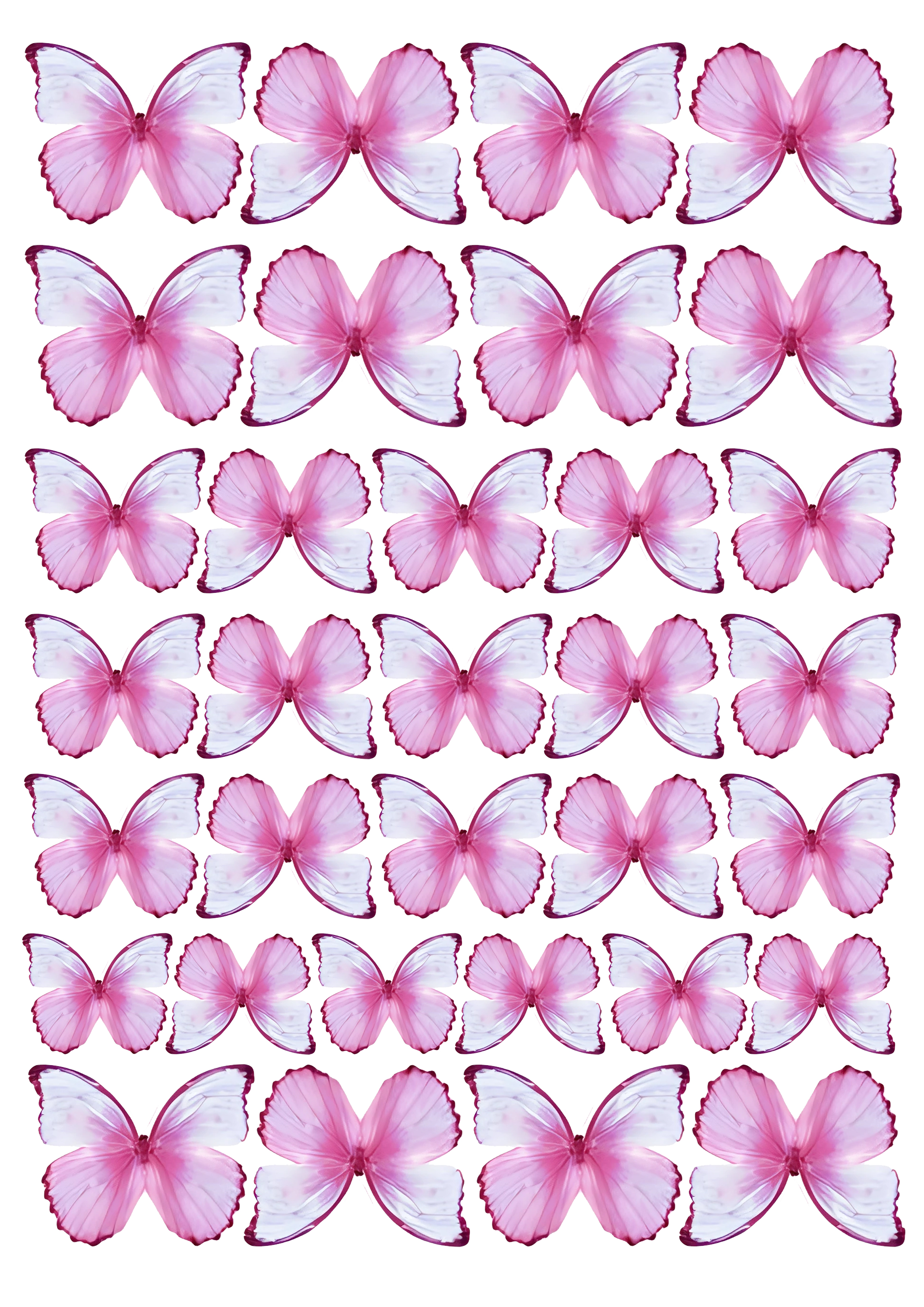 Butterfly cake topper