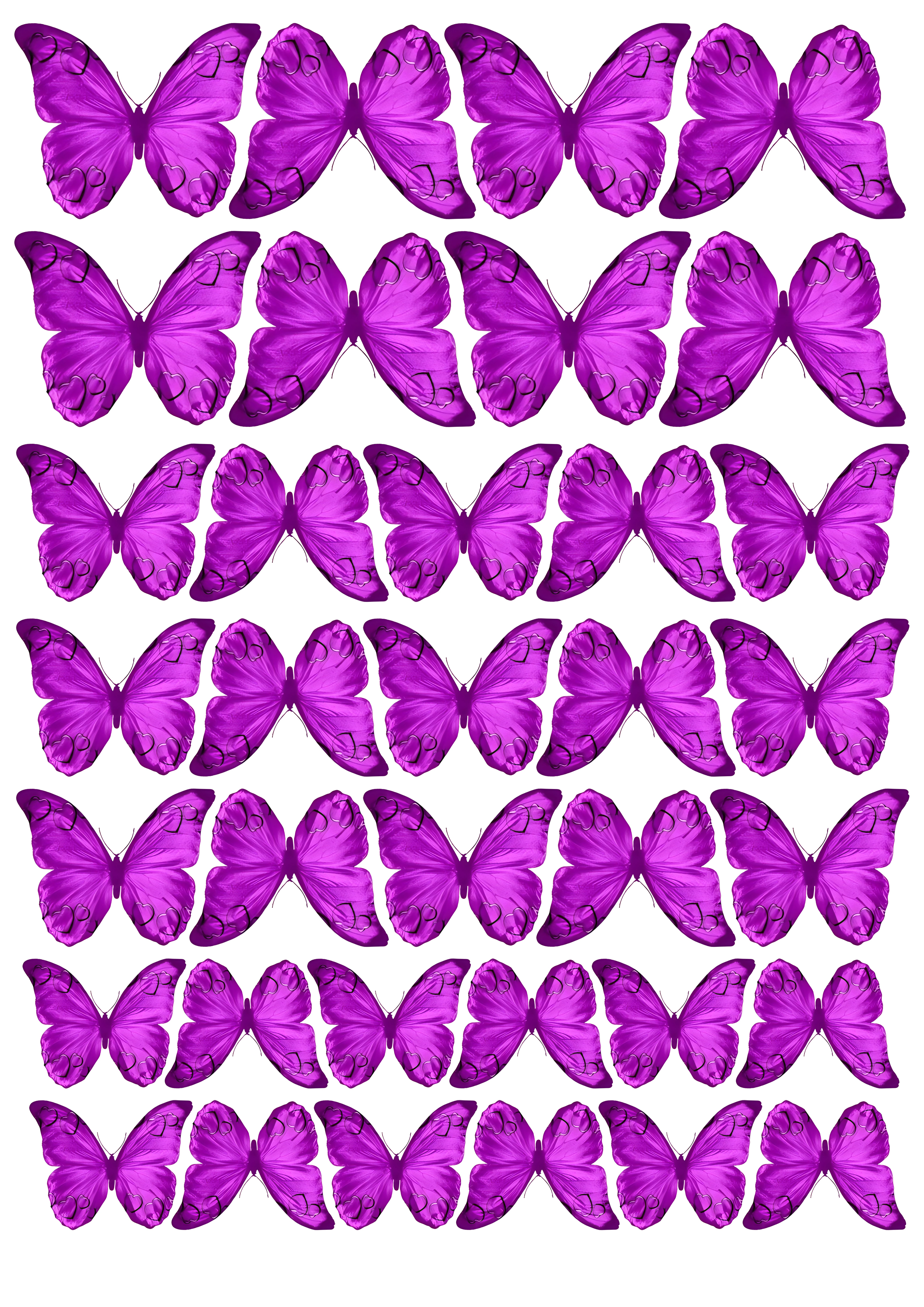 Butterfly cake topper