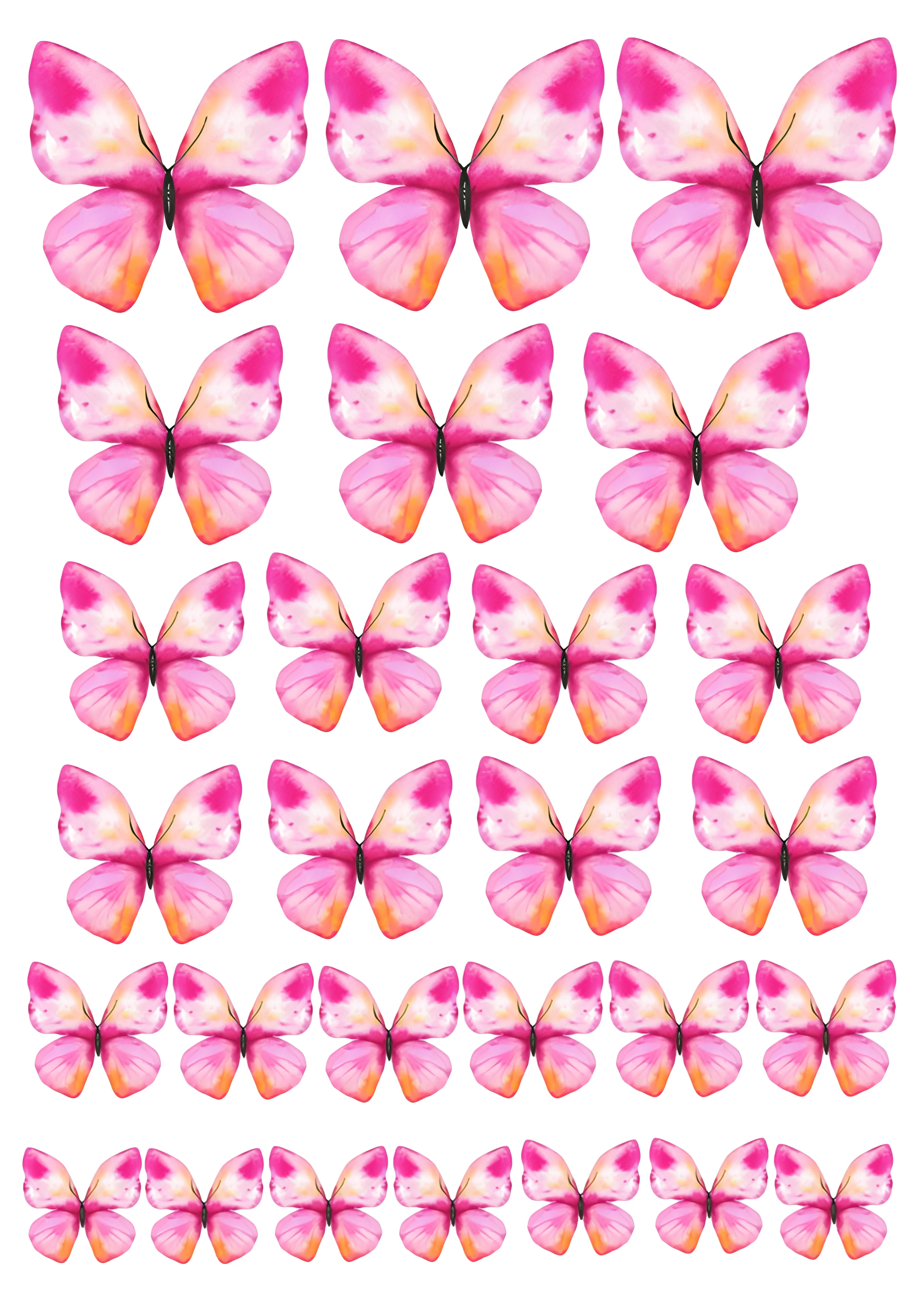 Butterfly cake topper