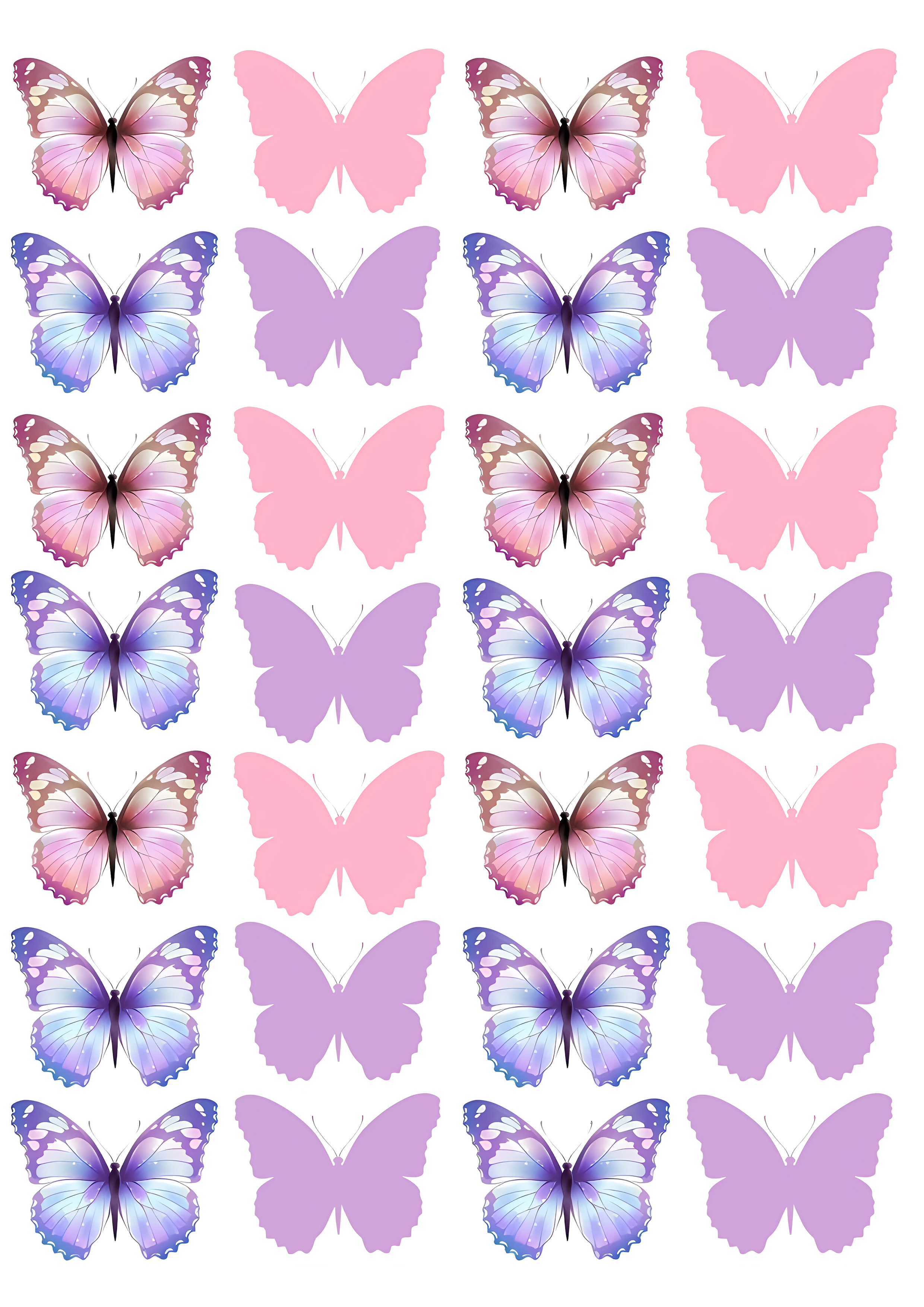 Butterfly cake topper