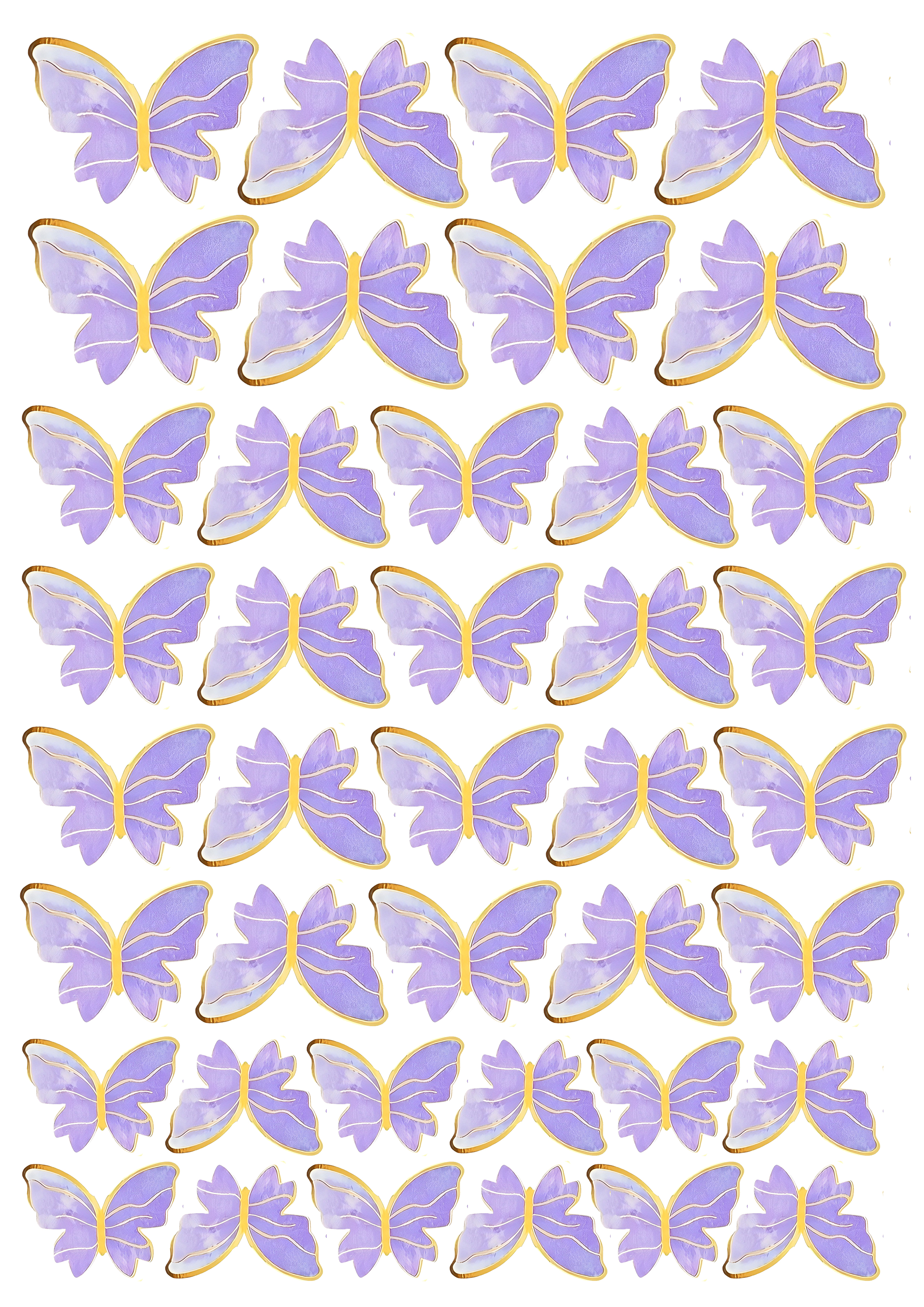 Butterfly cake topper
