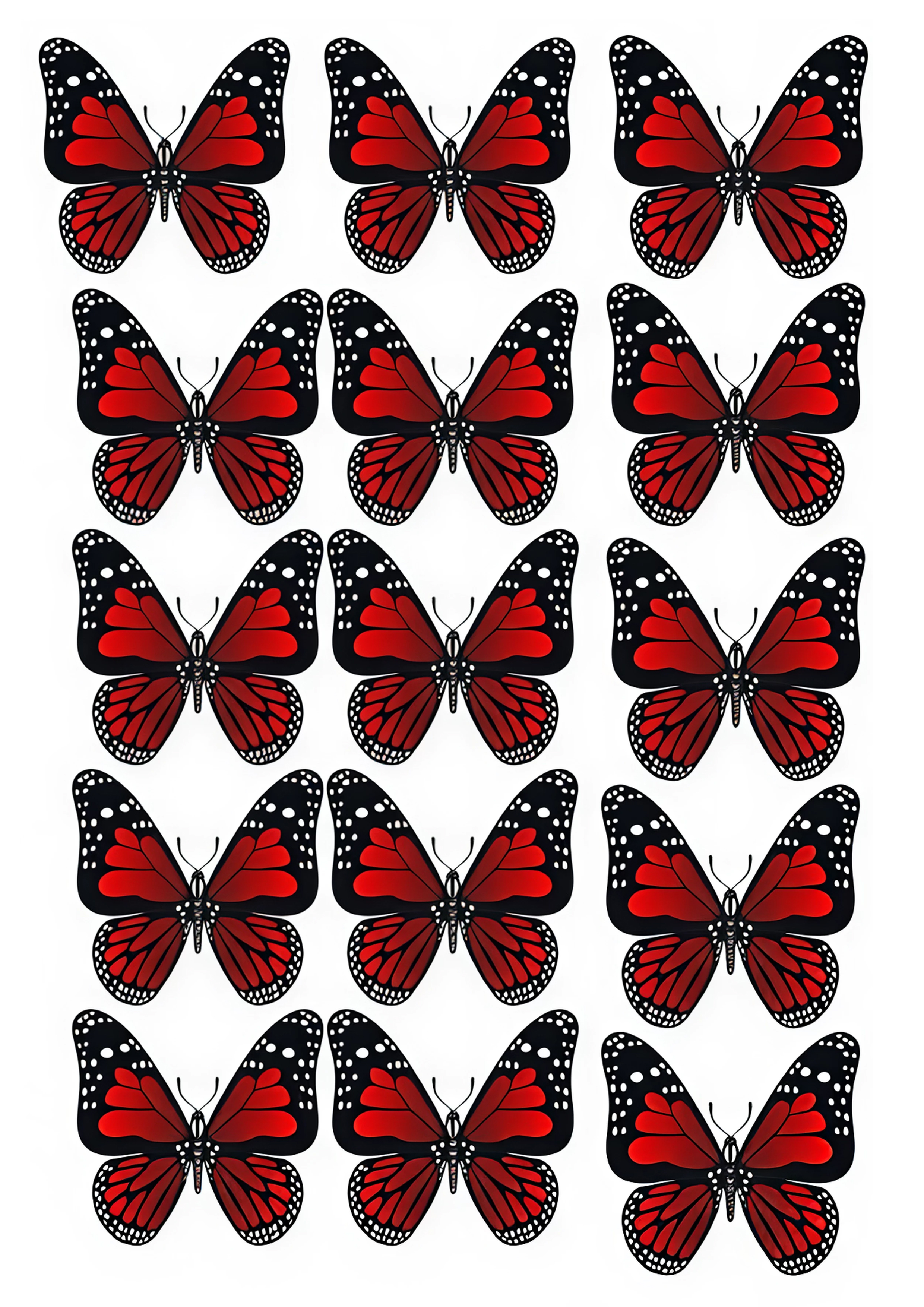 Butterfly cake topper