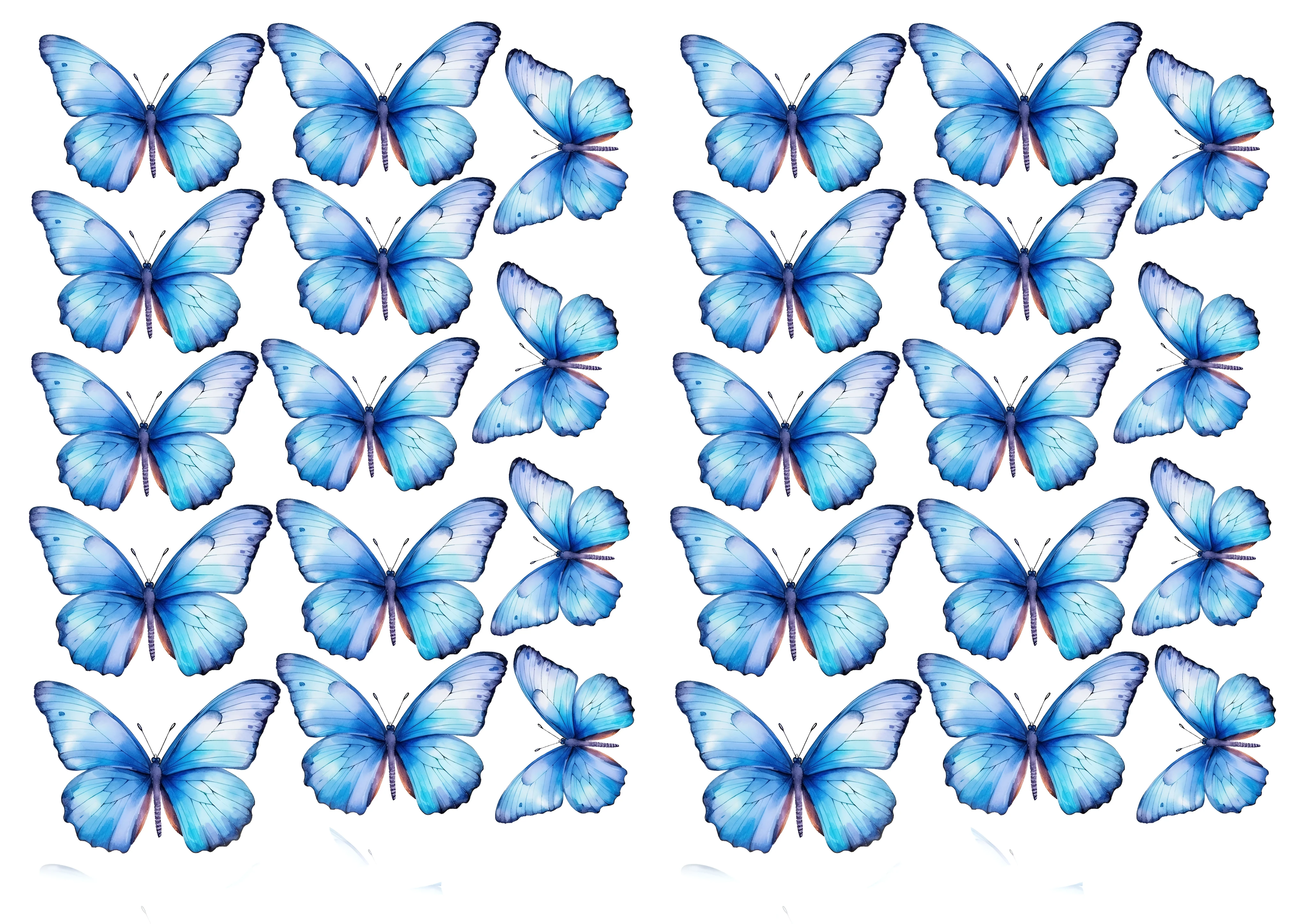 Butterfly cake topper