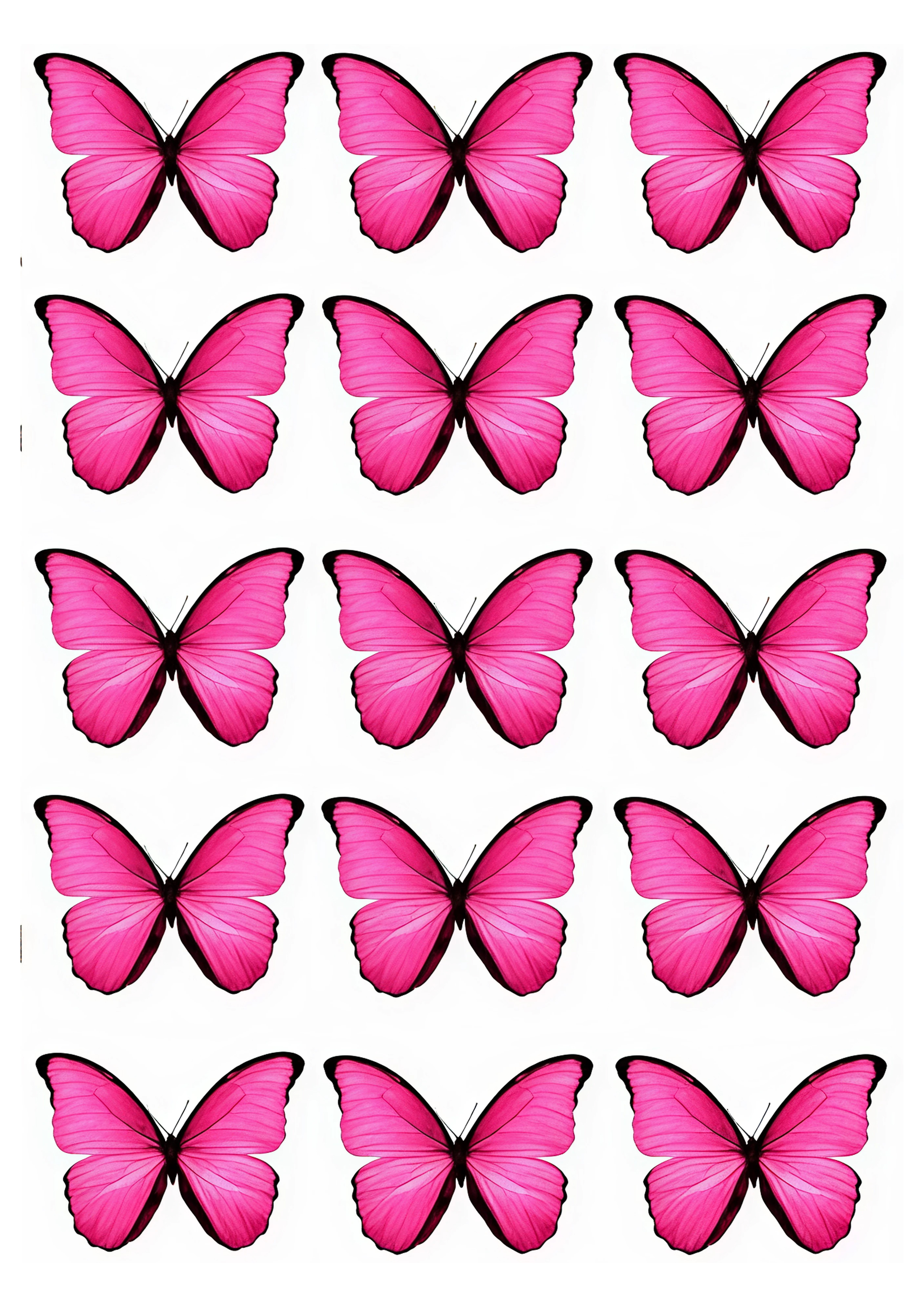 Butterfly cake topper