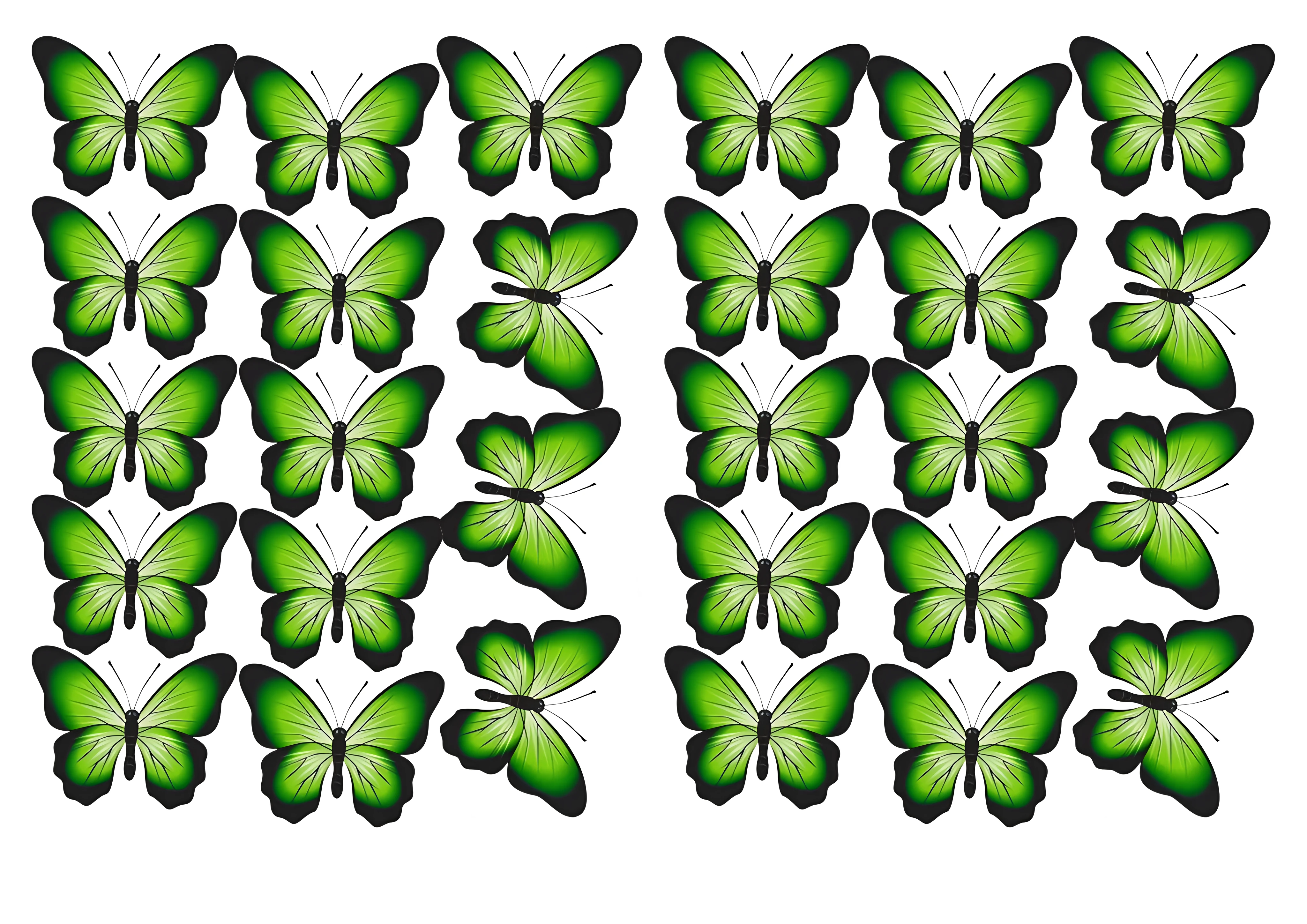 Butterfly cake topper