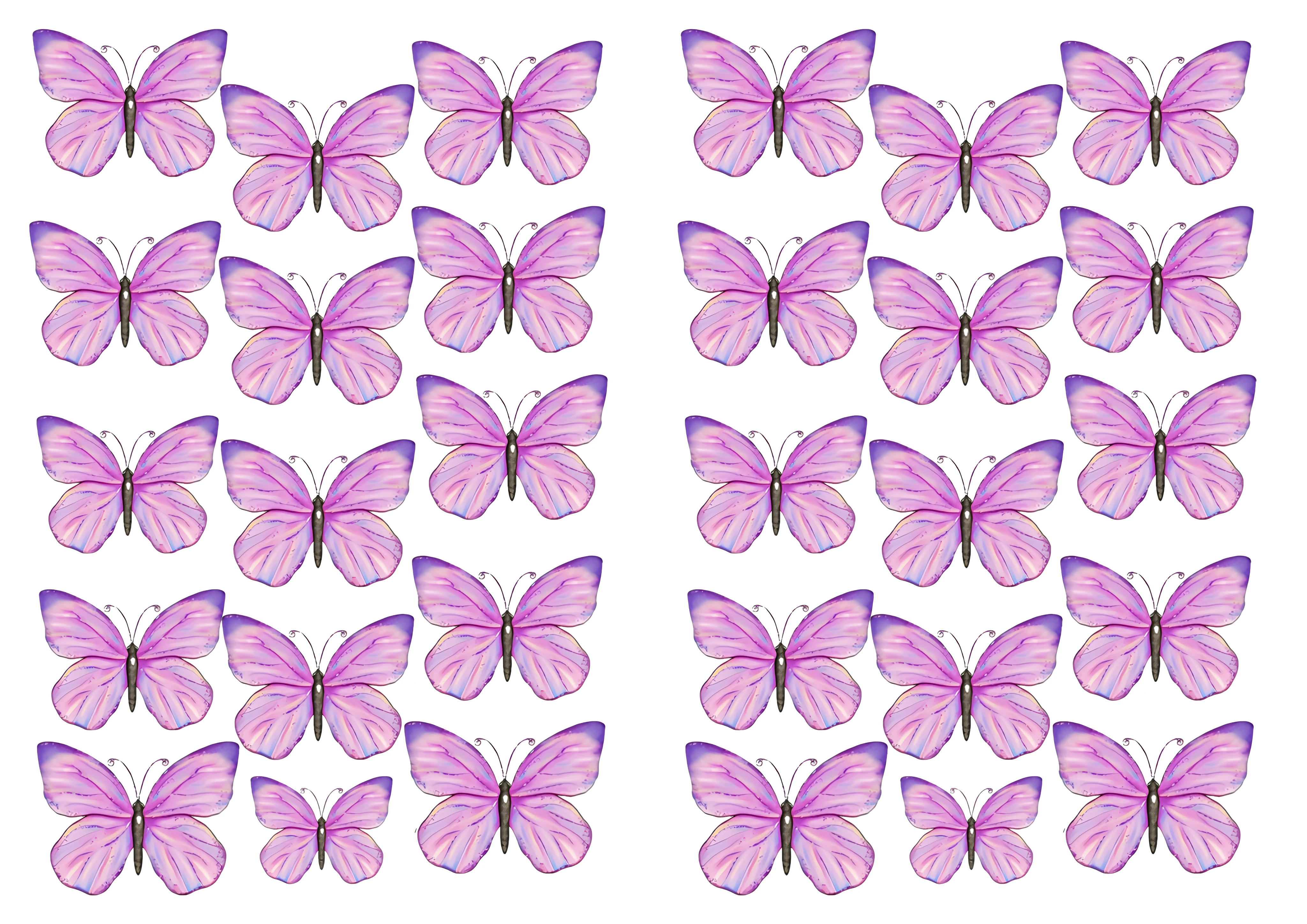 Butterfly cake topper