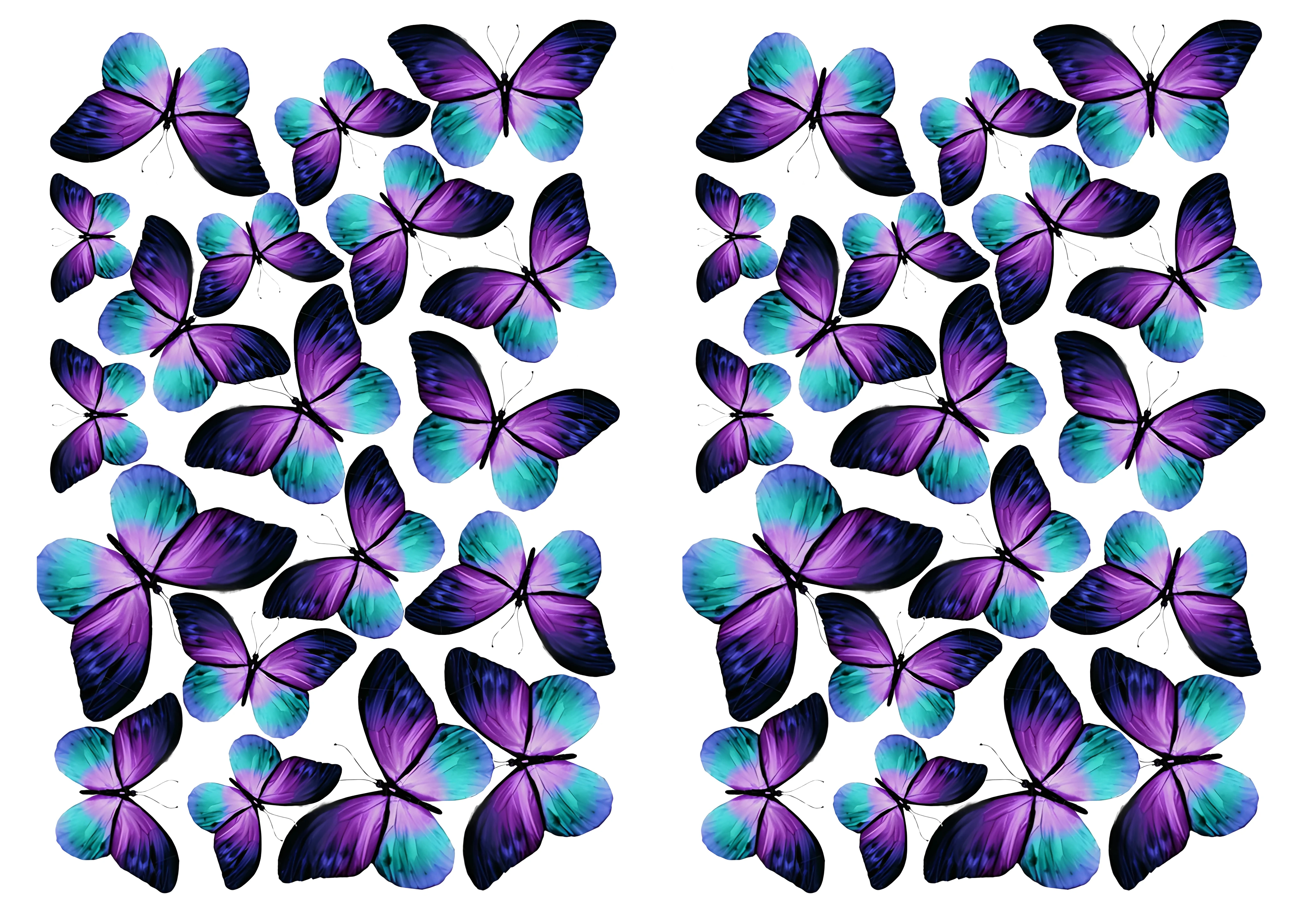 Butterfly cake topper