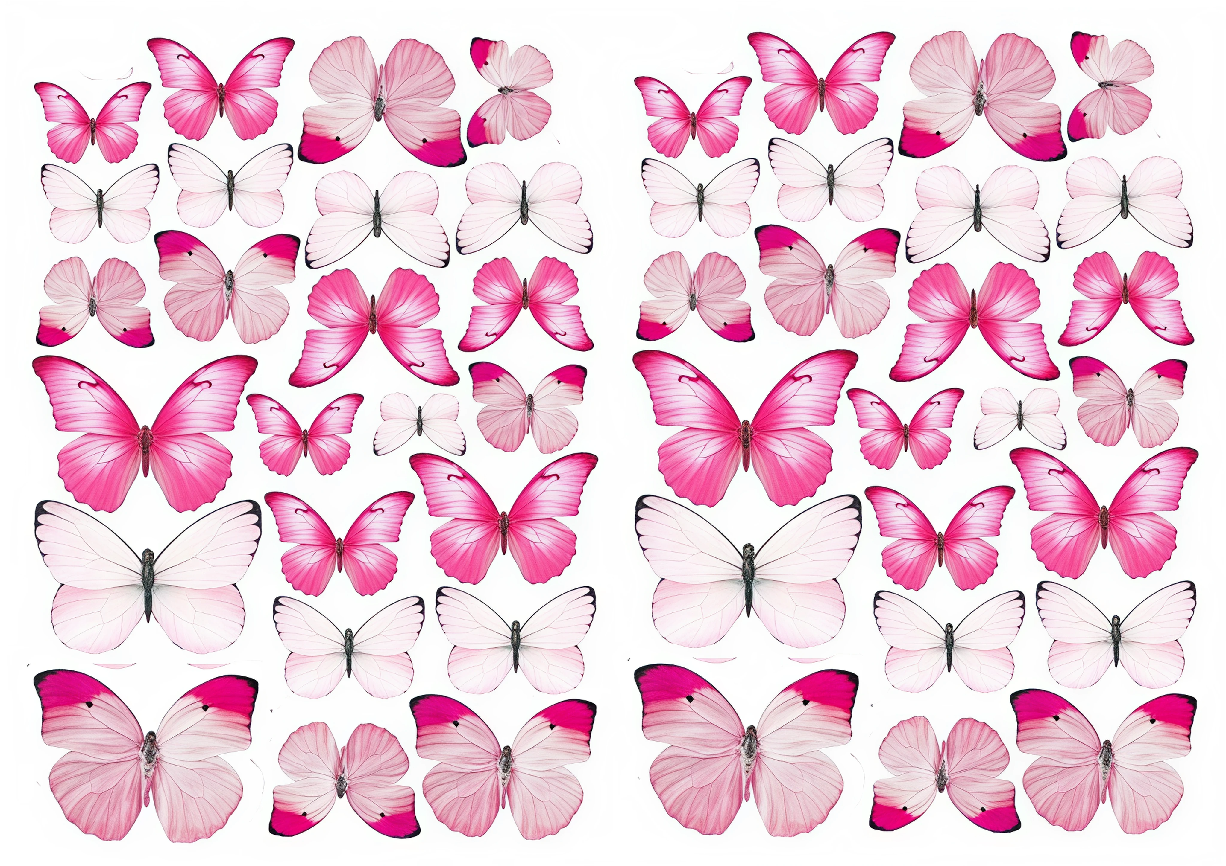 Butterfly cake topper