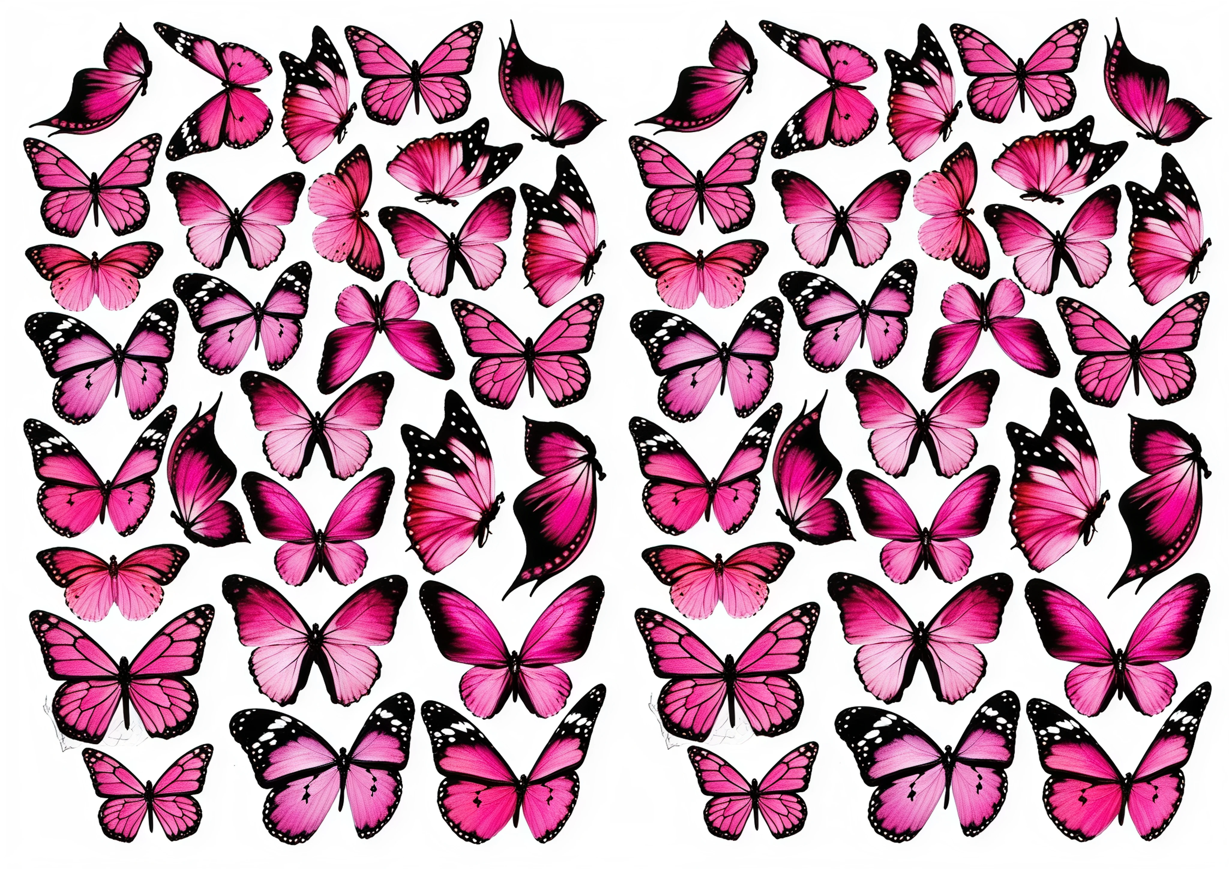 Butterfly cake topper