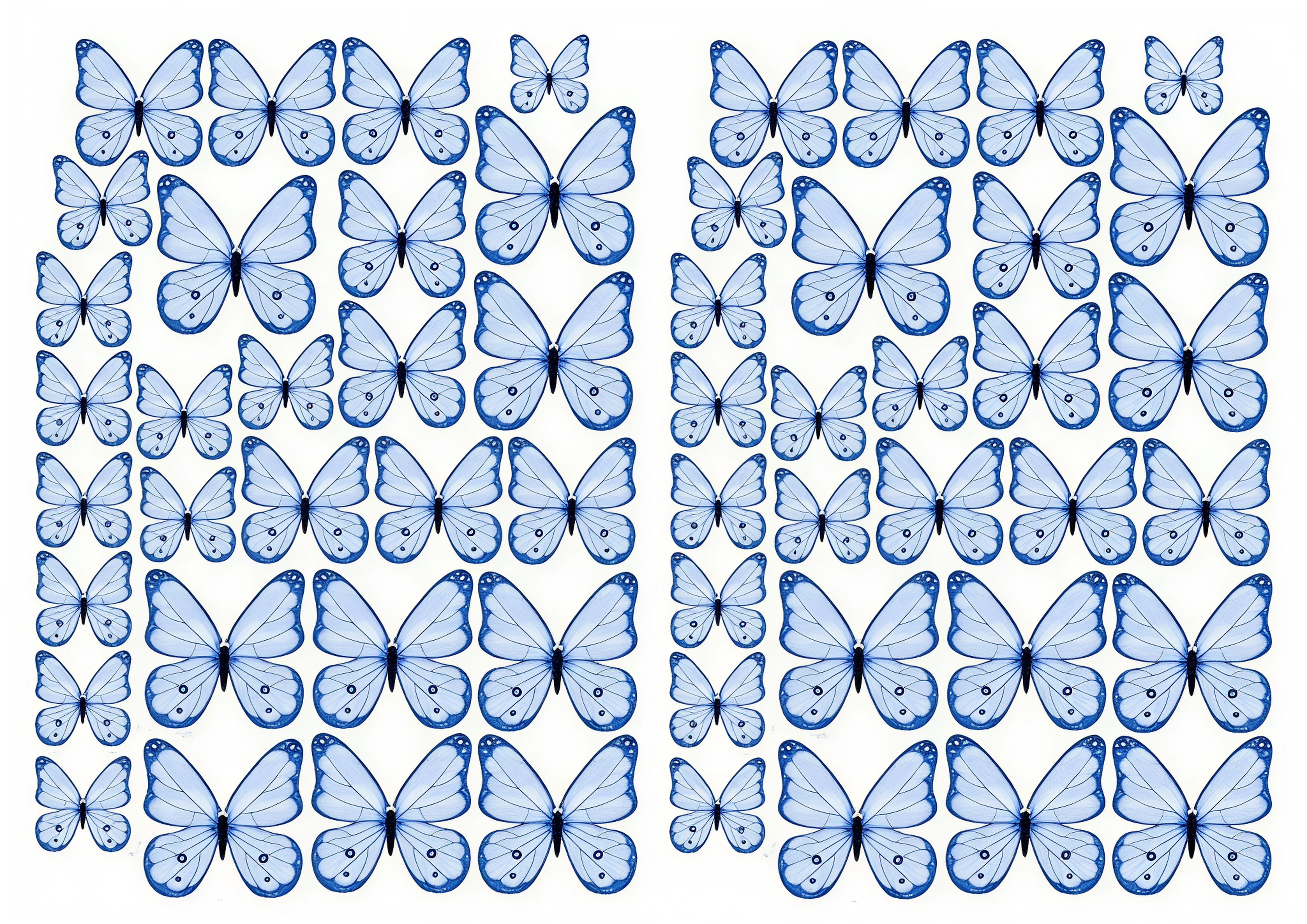 Butterfly cake topper