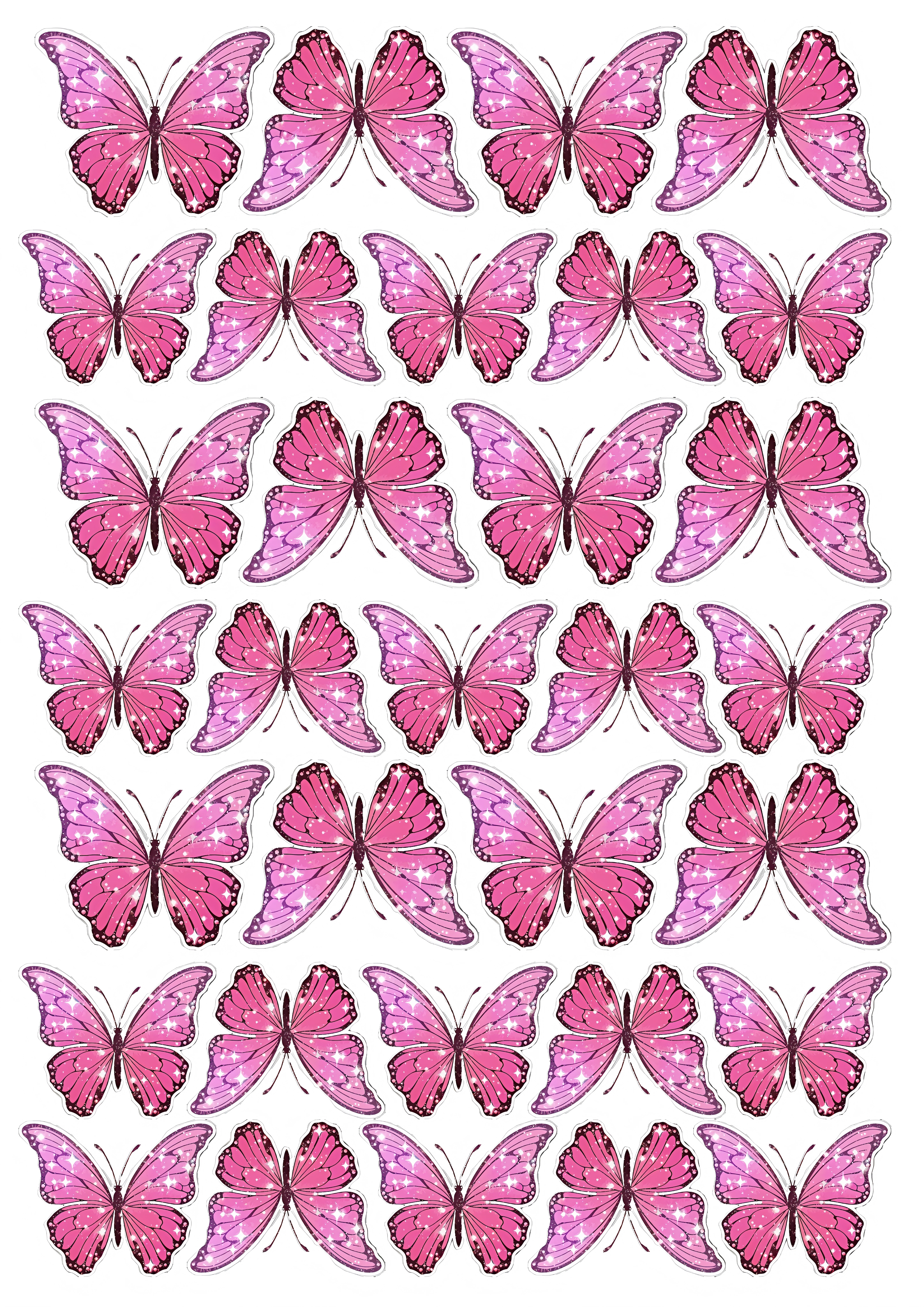 Butterfly cake topper