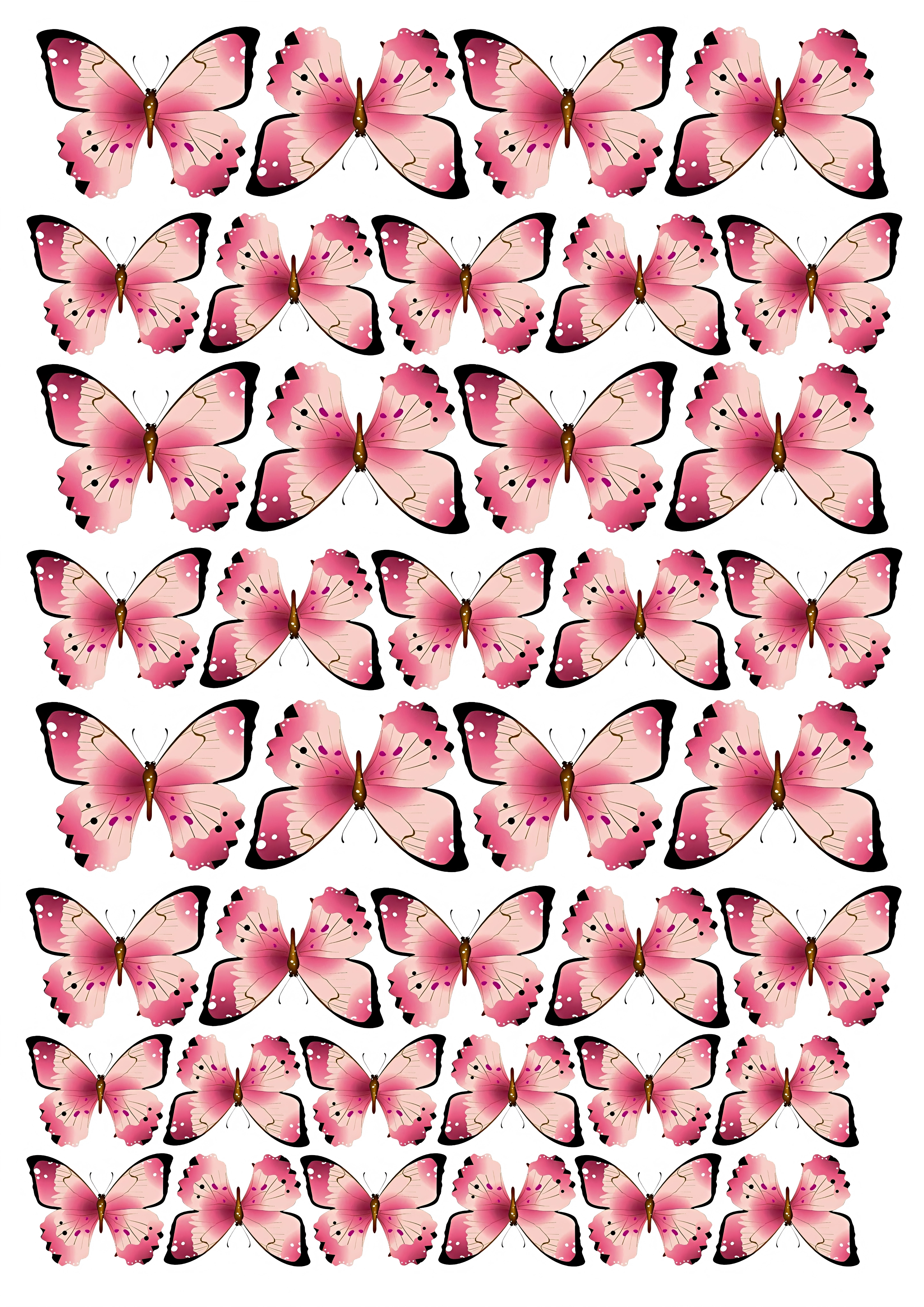 Butterfly cake topper