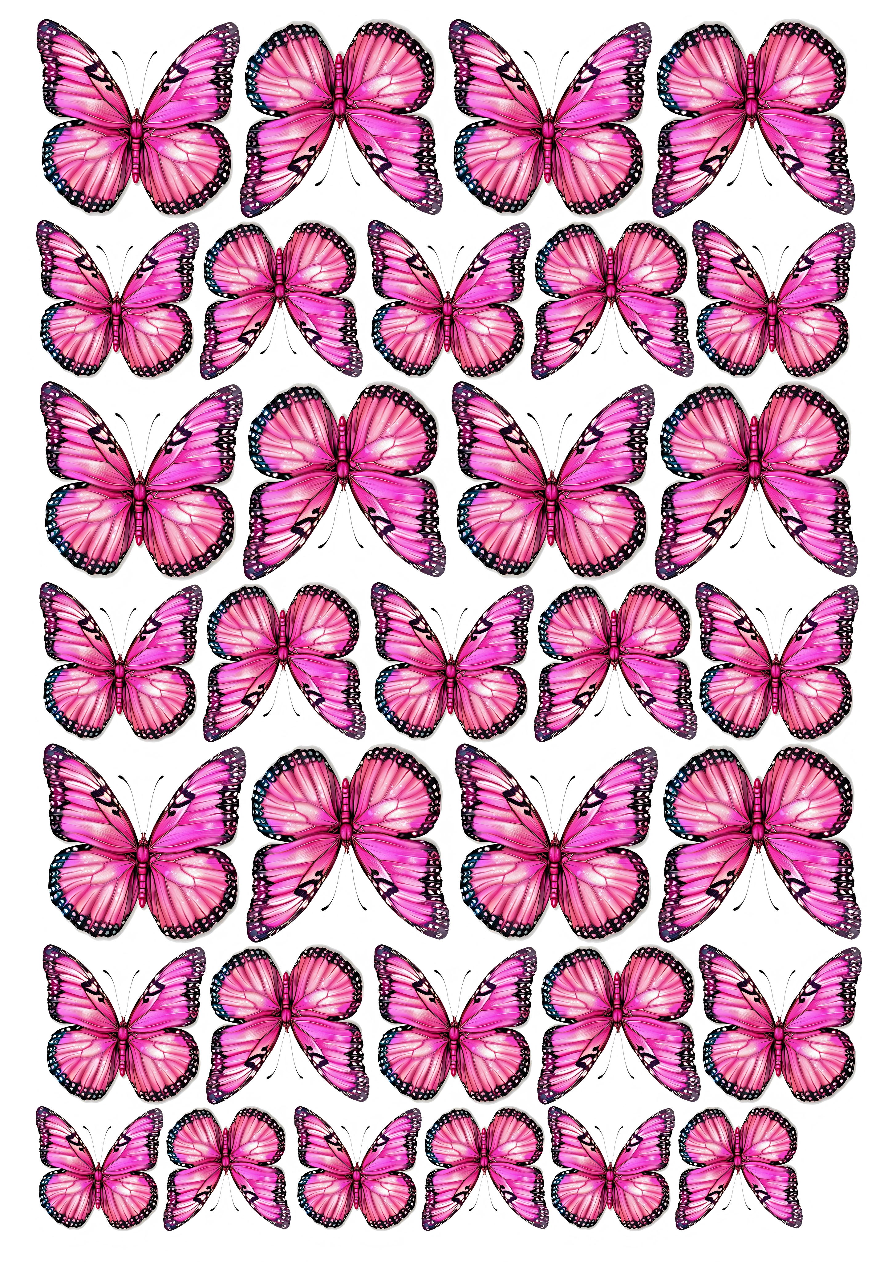 Butterfly cake topper