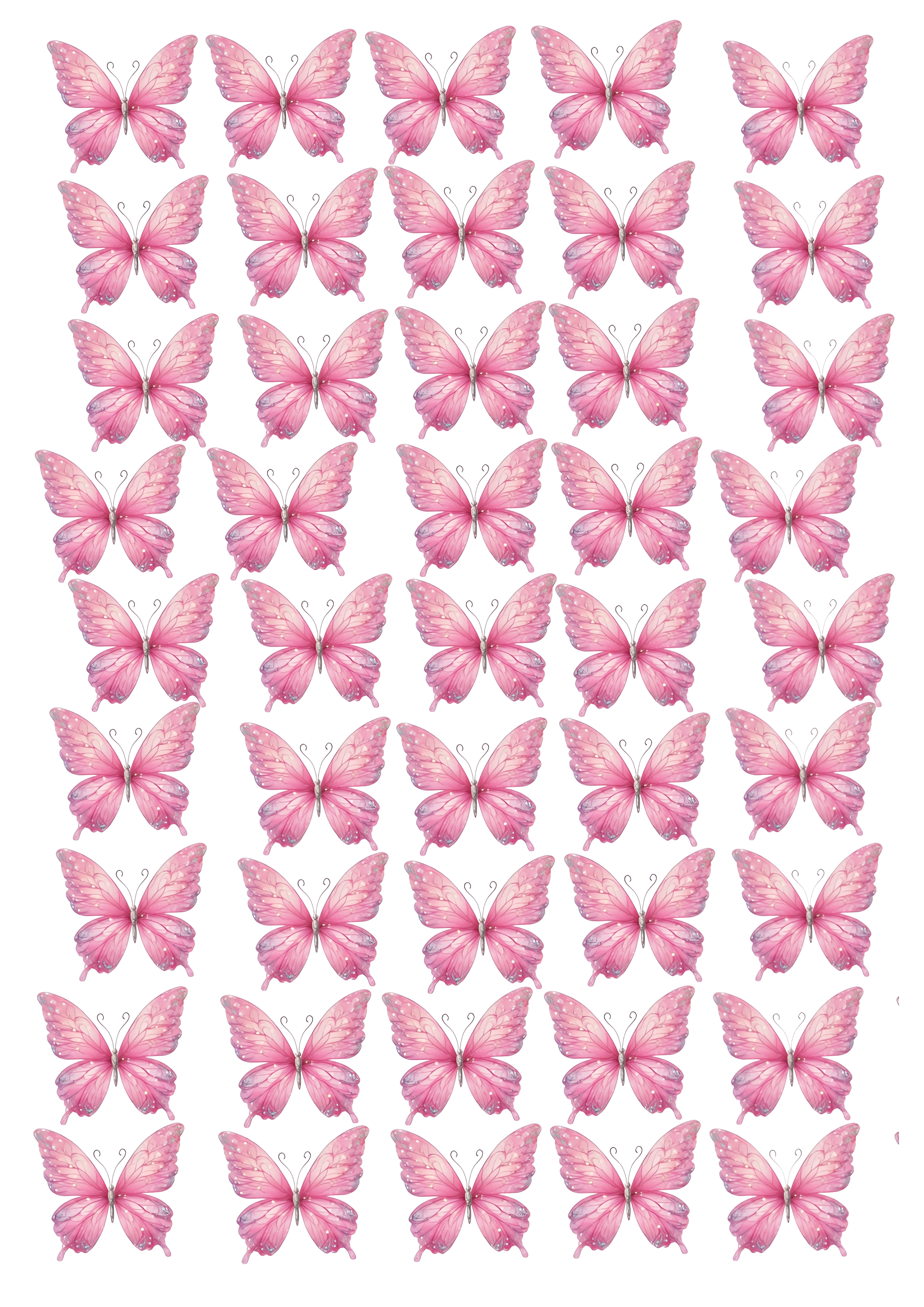 Butterfly cake topper