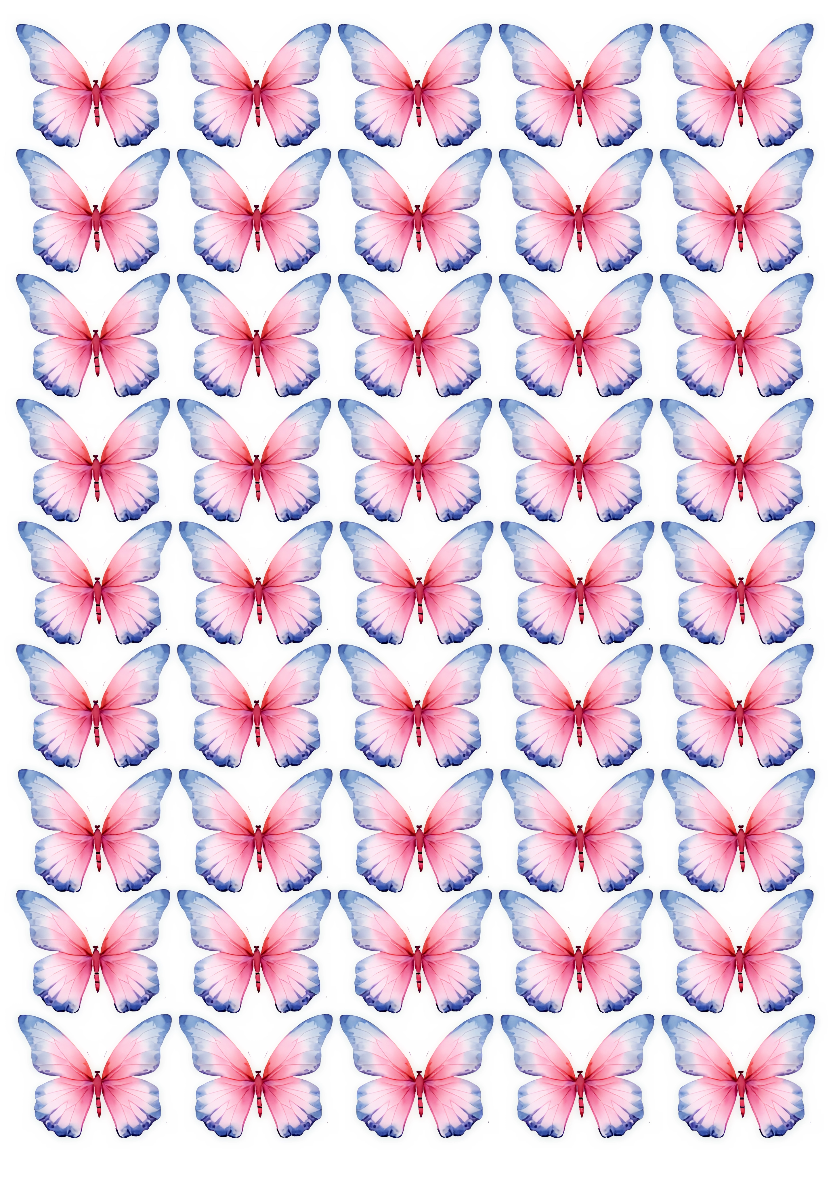 Butterfly cake topper