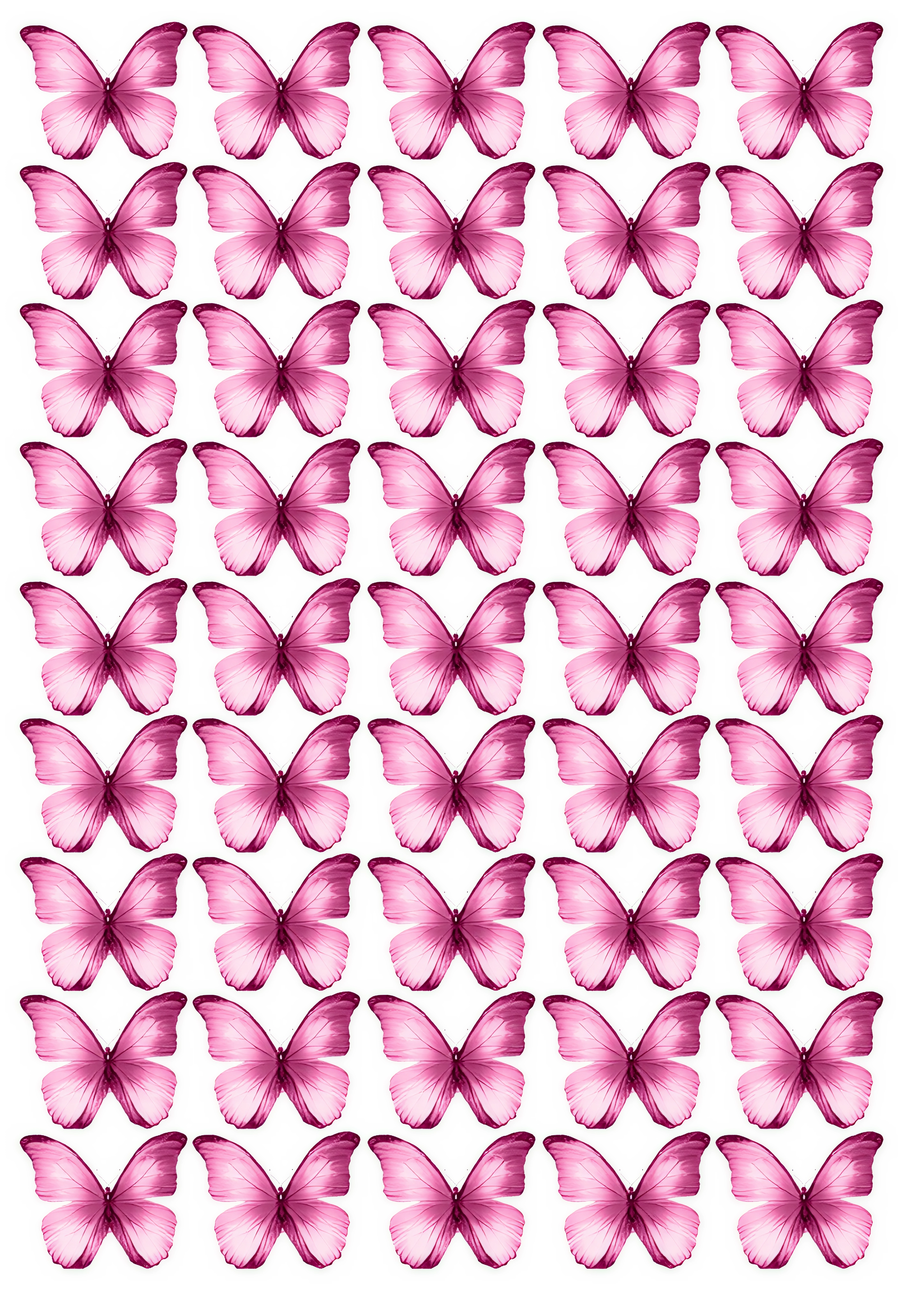 Butterfly cake topper