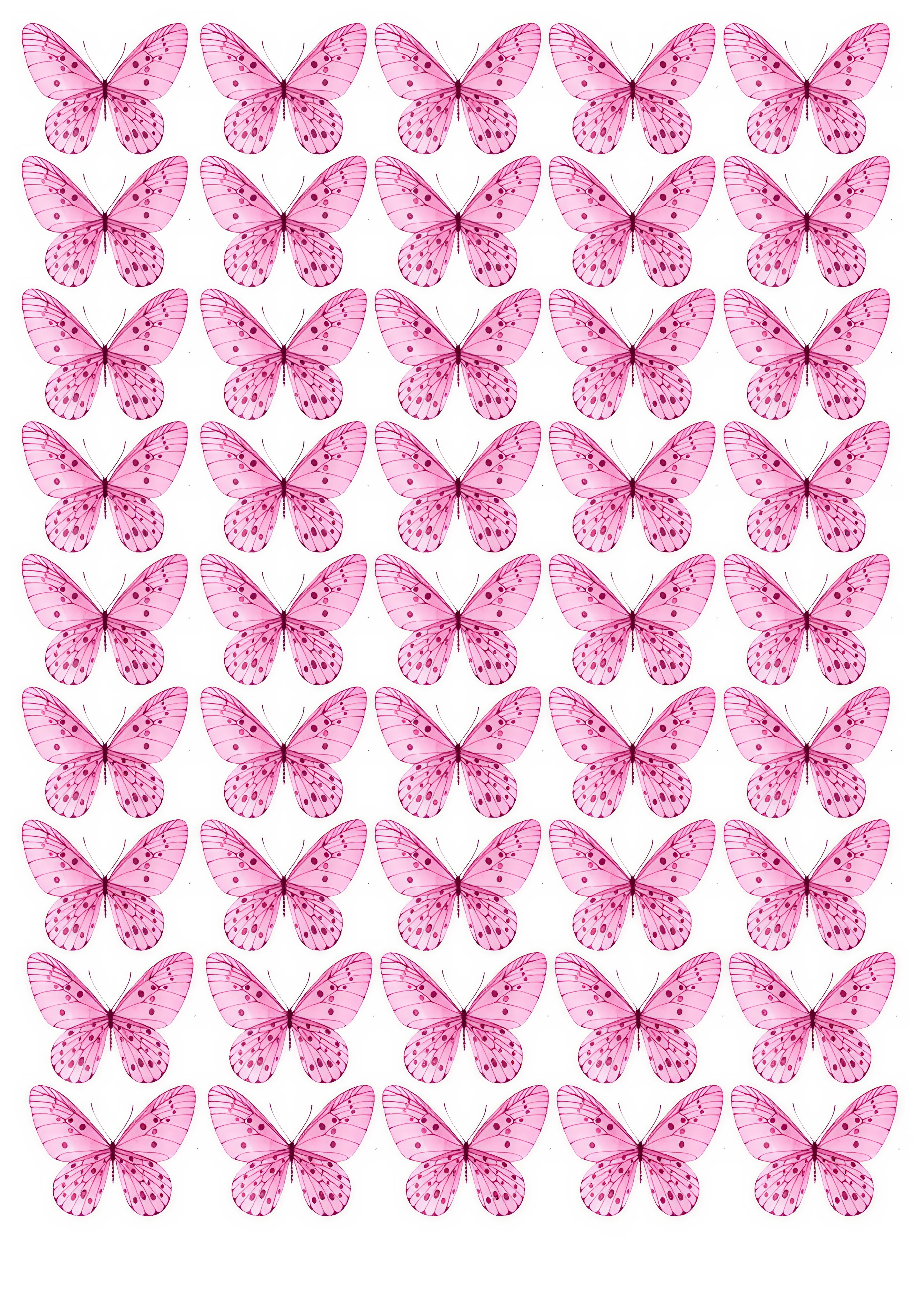 Butterfly cake topper