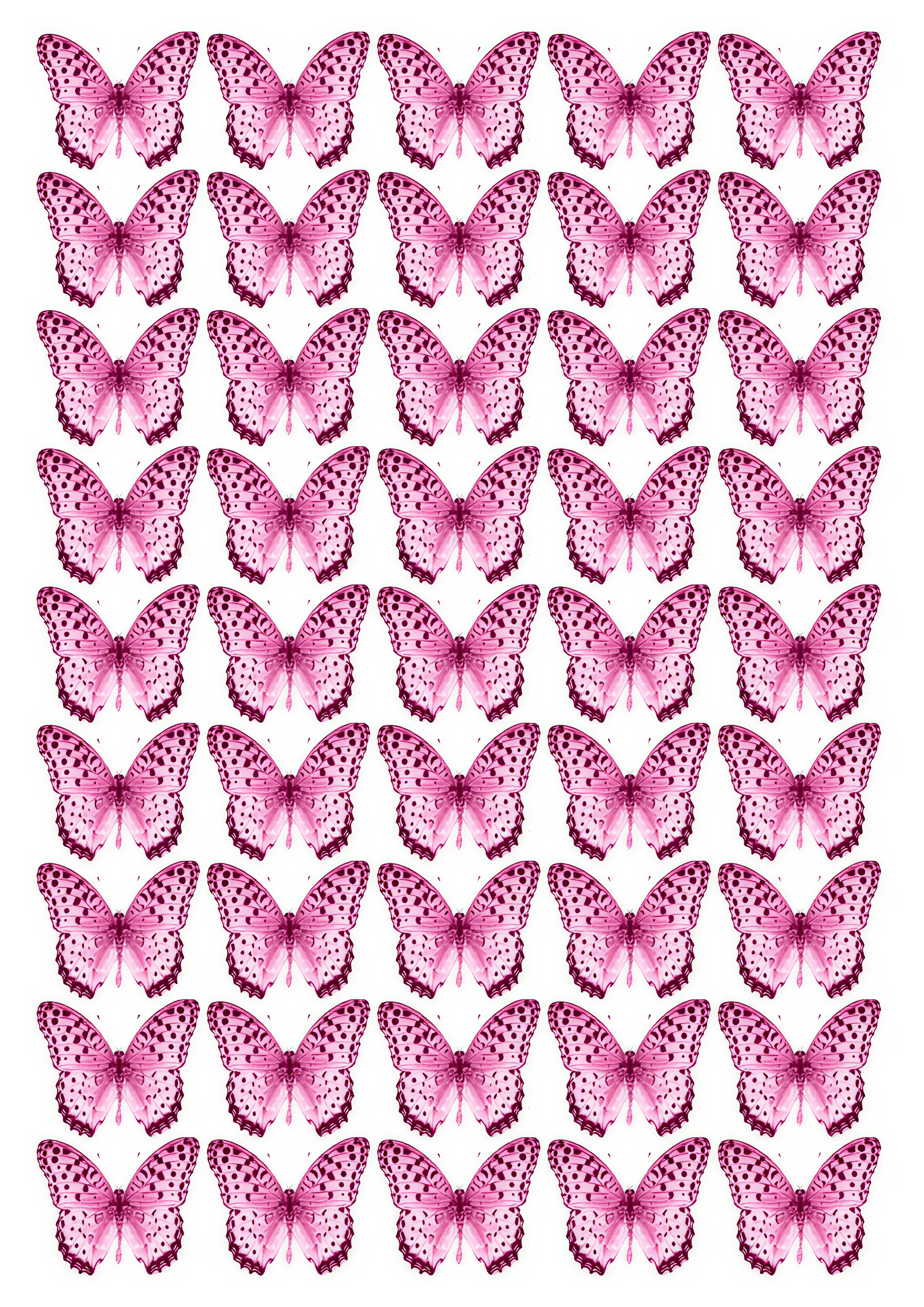 Butterfly cake topper