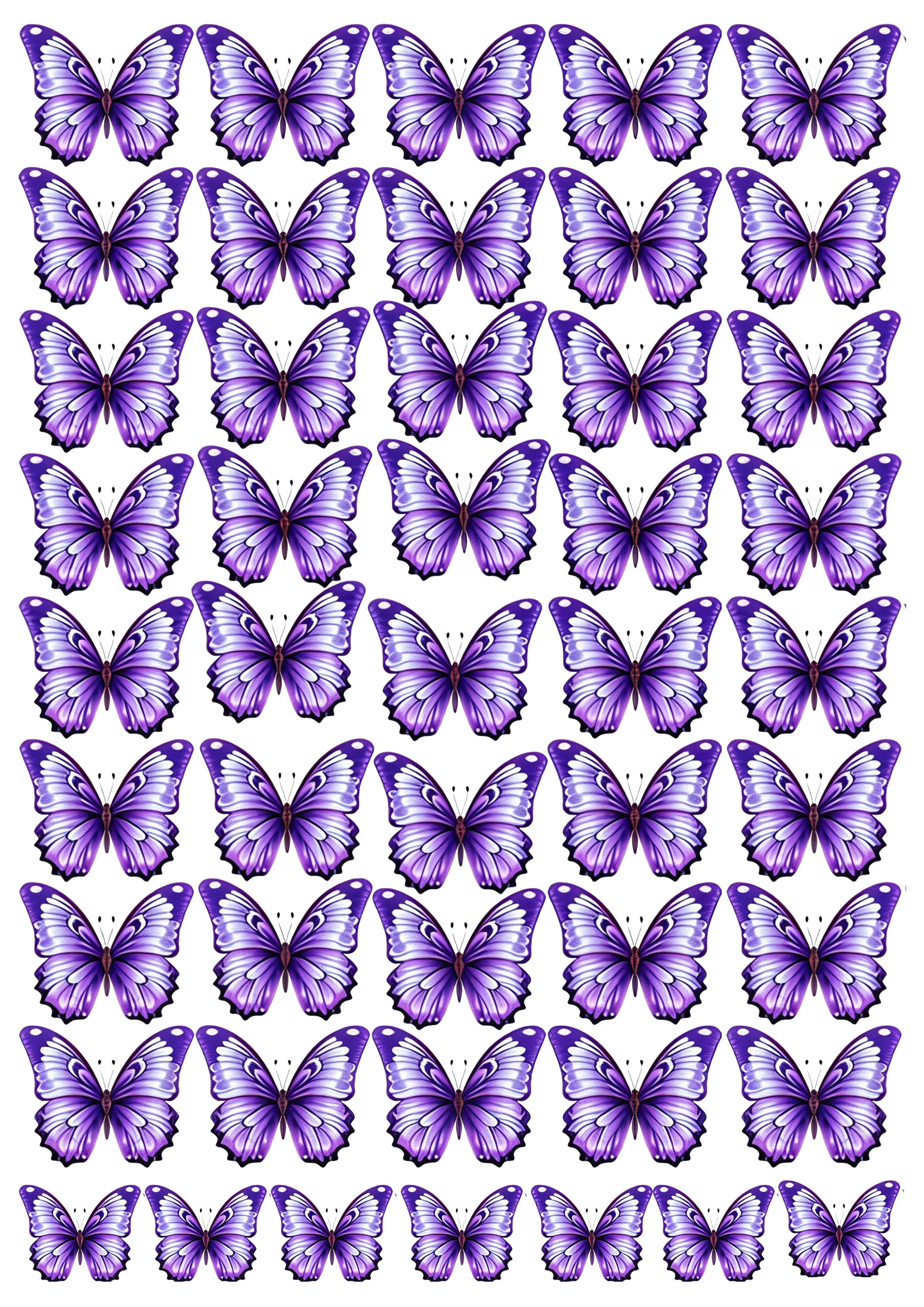 Butterfly cake topper