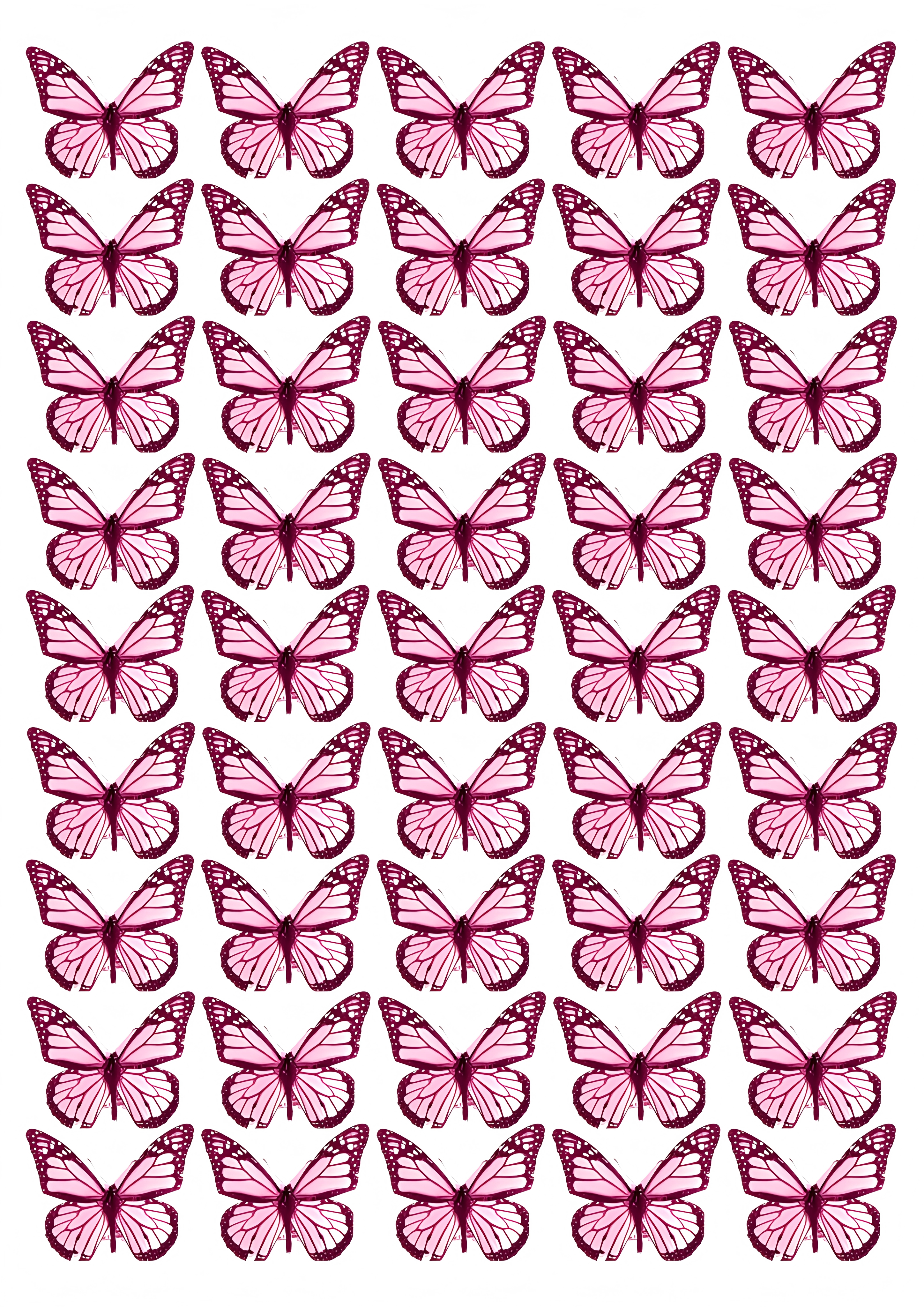 Butterfly cake topper