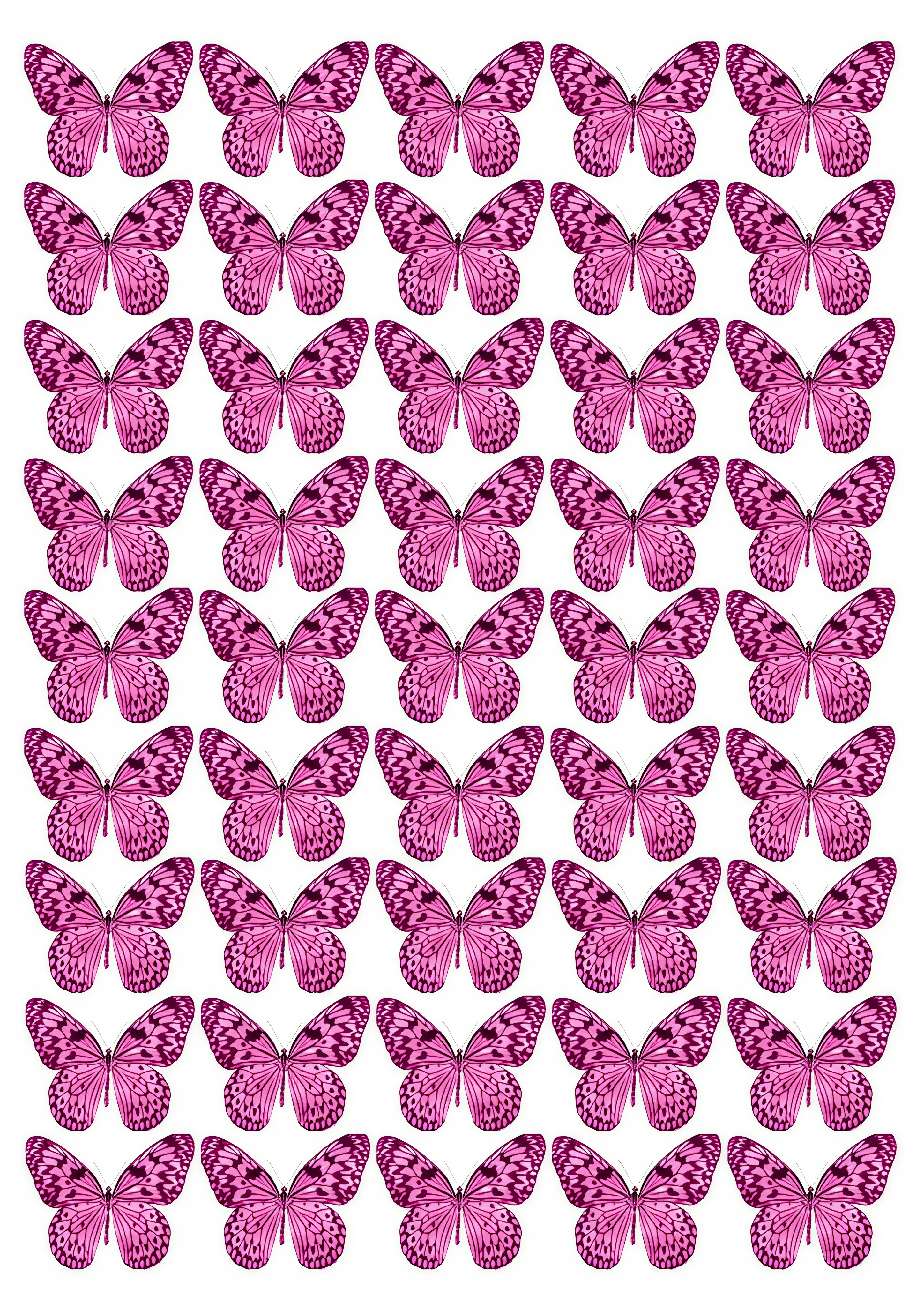 Butterfly cake topper