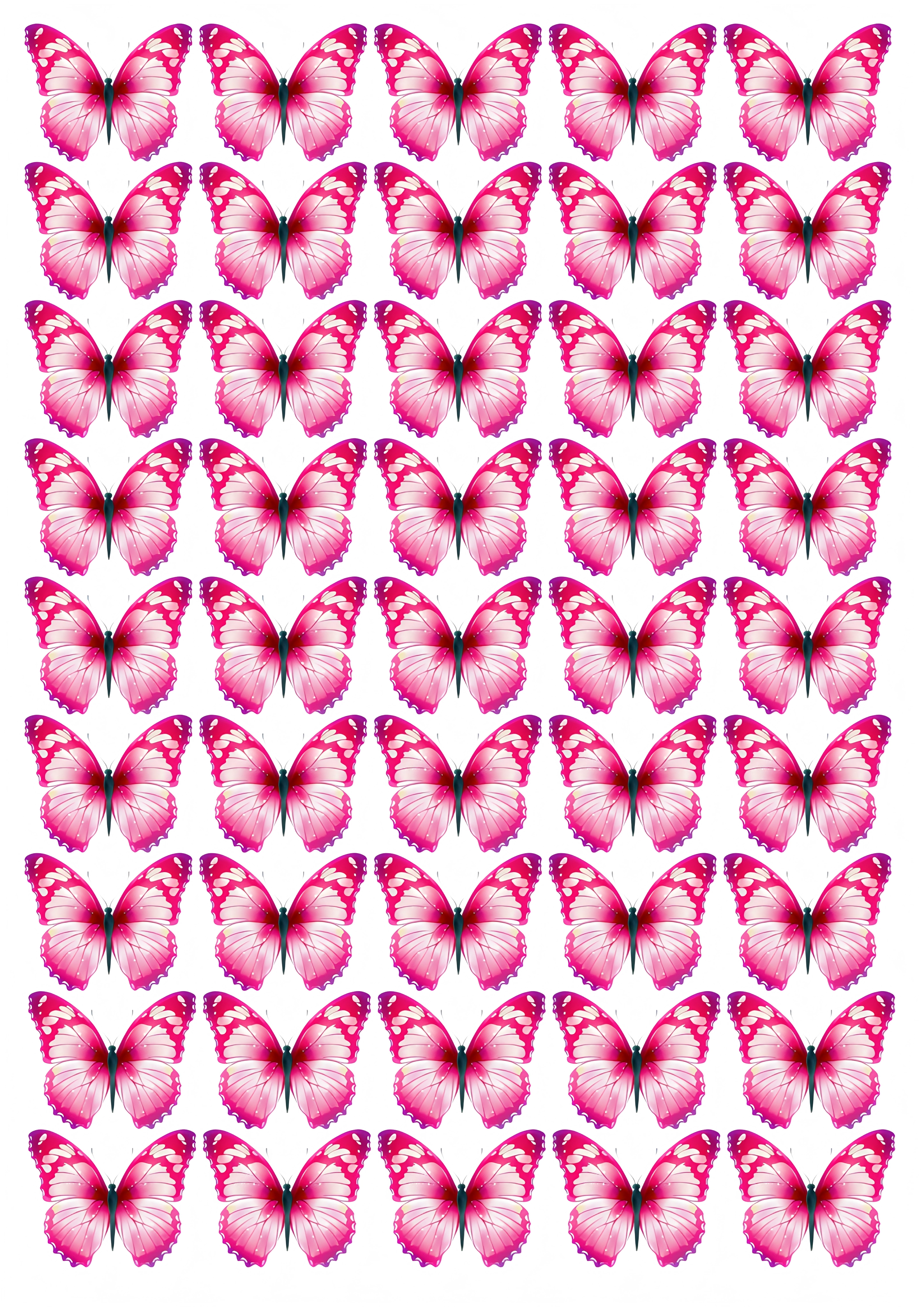 Butterfly cake topper