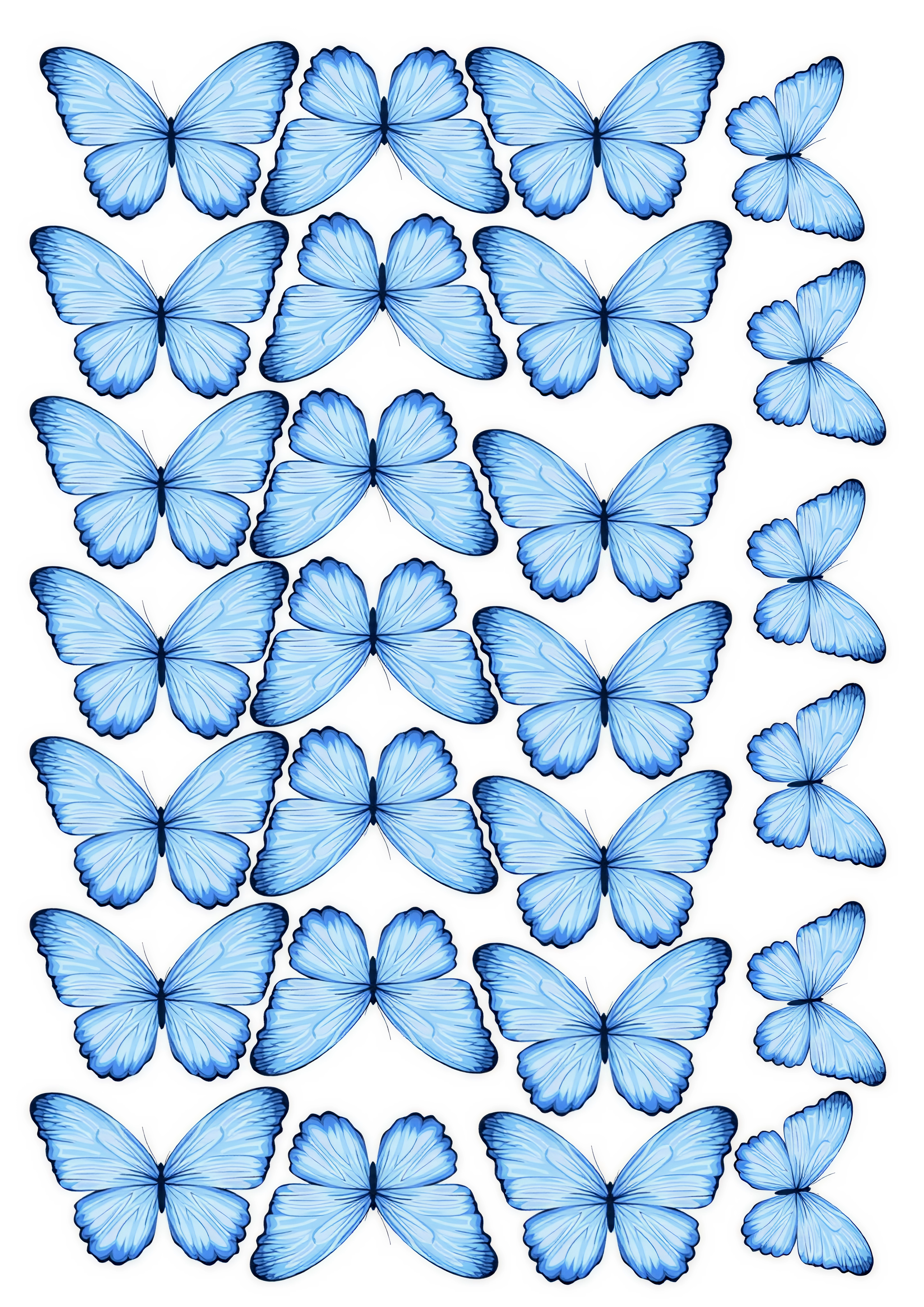 Butterfly cake topper