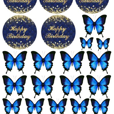 Happy Birthday cake topper