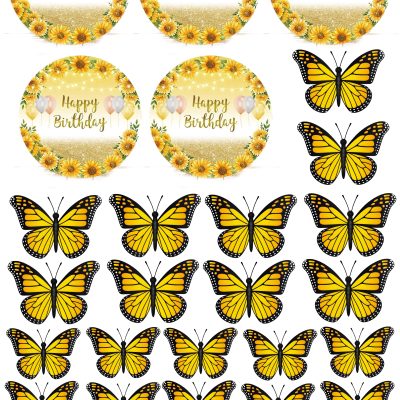 Happy Birthday cake topper