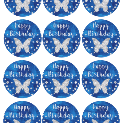 Happy Birthday cake topper