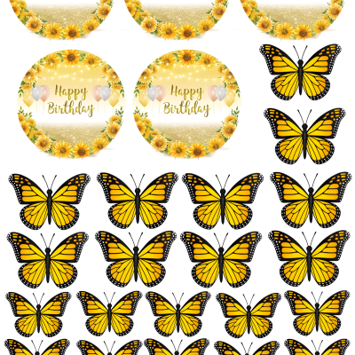 Happy Birthday cake topper