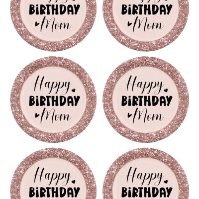 Happy Birthday cake topper