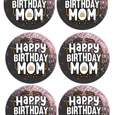 Happy Birthday cake topper