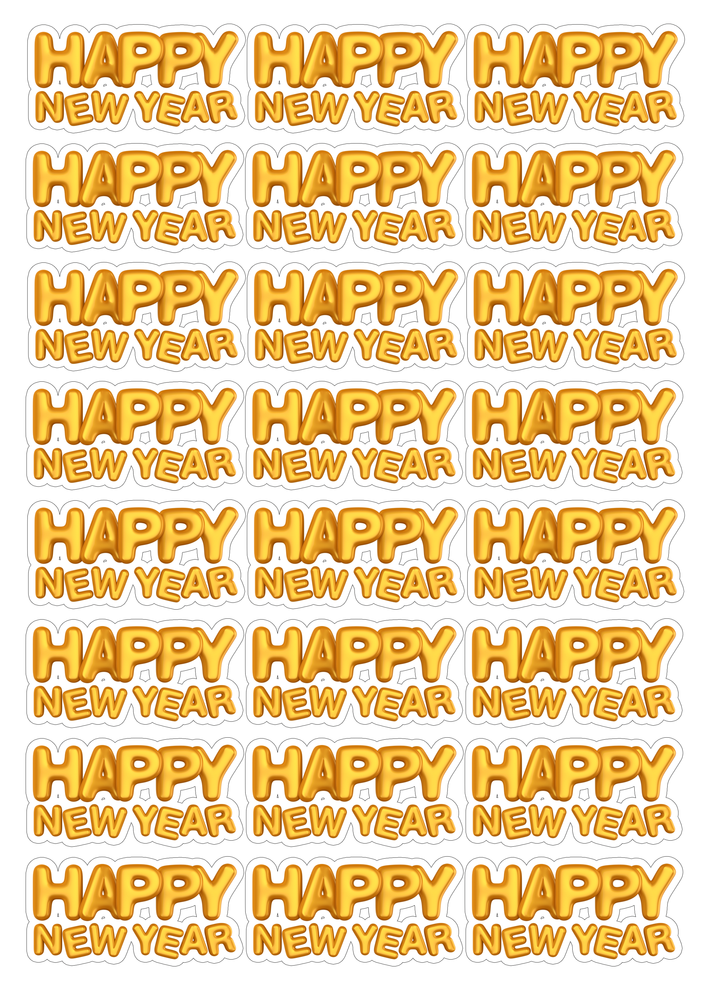 Happy Birthday cake topper