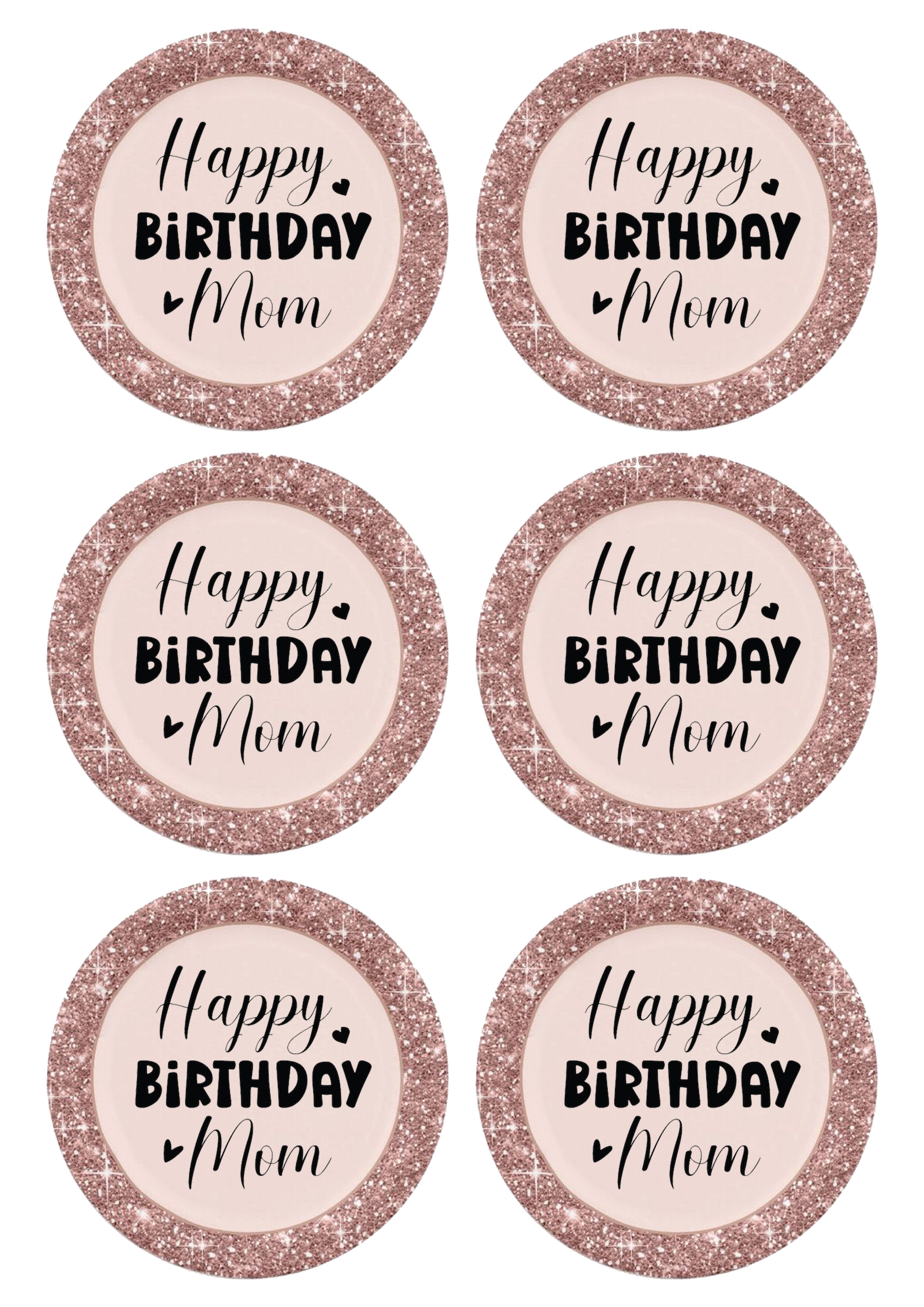 Happy Birthday cake topper