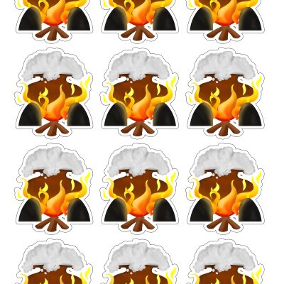 Happy New Year cake topper