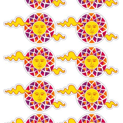 Happy New Year cake topper