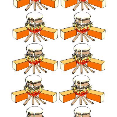 Happy New Year cake topper