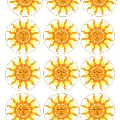 Happy New Year cake topper