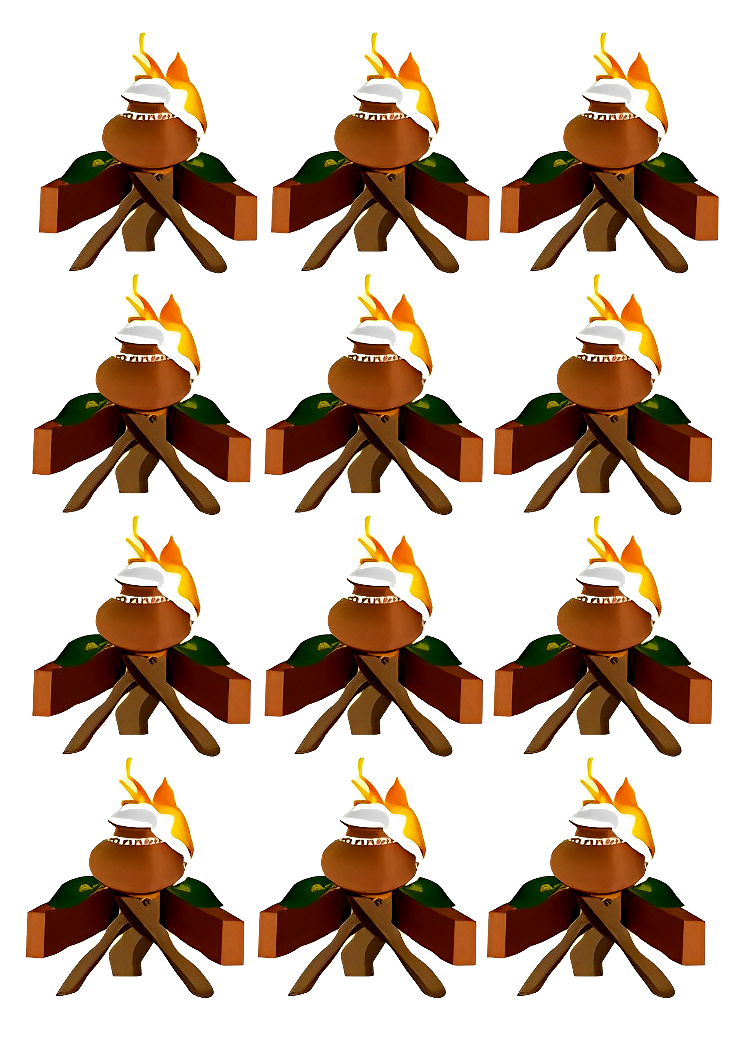 Happy New Year cake topper