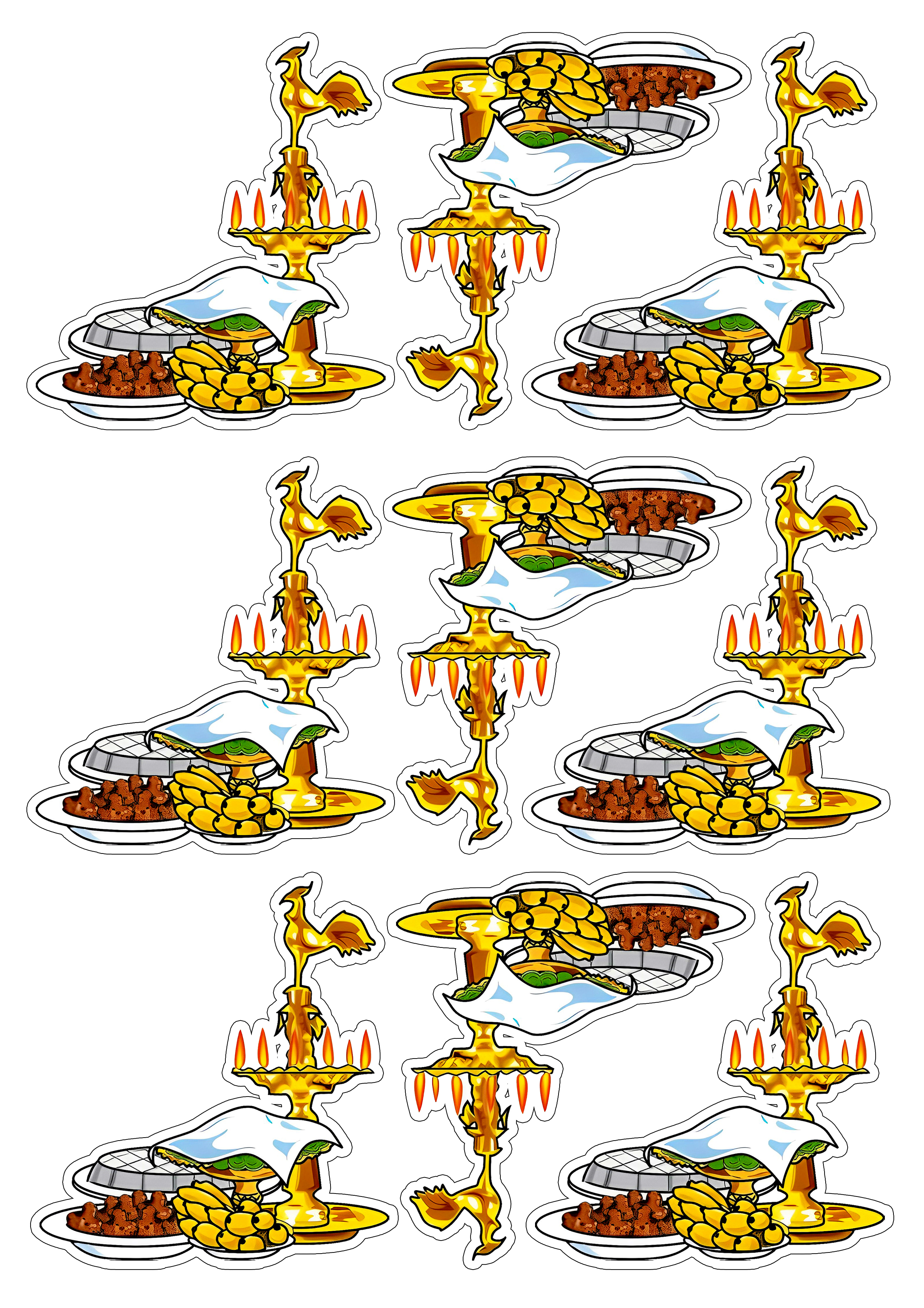 Happy New Year cake topper