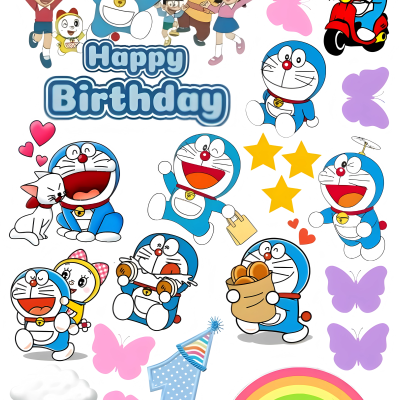 Little Boy cake topper