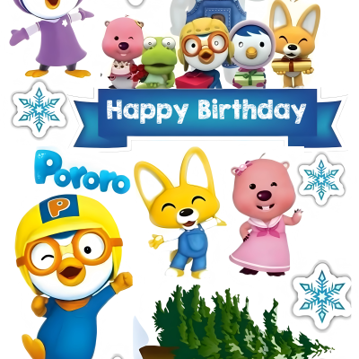 Little Boy cake topper