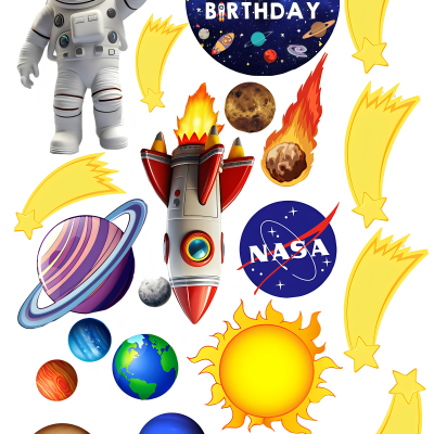 Little Boy cake topper