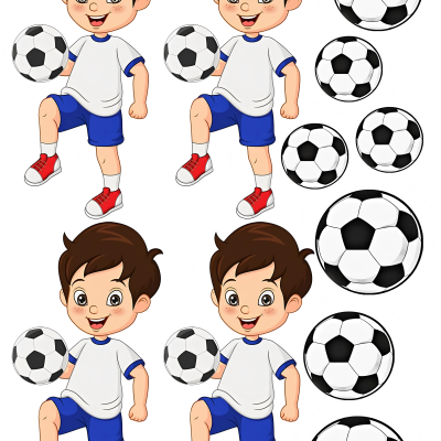 Little Boy cake topper