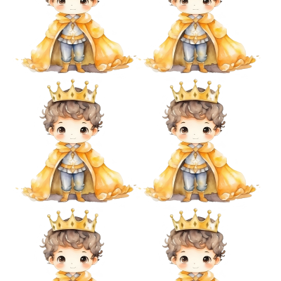 Little Boy cake topper