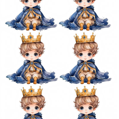 Little Boy cake topper