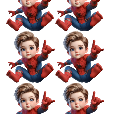 Little Boy cake topper