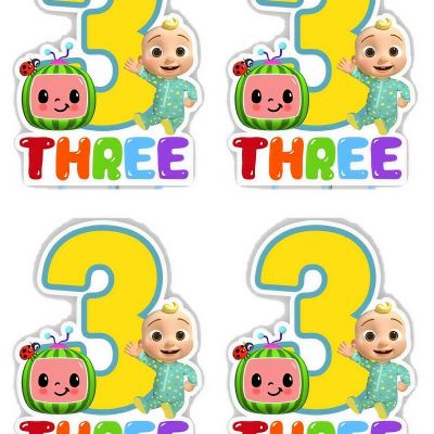 Little Boy cake topper