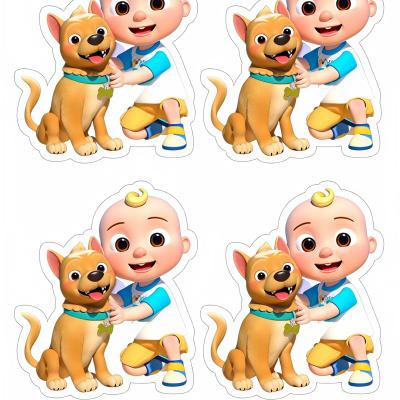 Little Boy cake topper